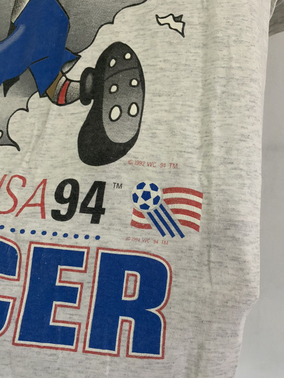 Nutmeg Vintage World Cup USA 94 Nutmeg Mills Tee Size US M / EU 48-50 / 2 - 11 Thumbnail