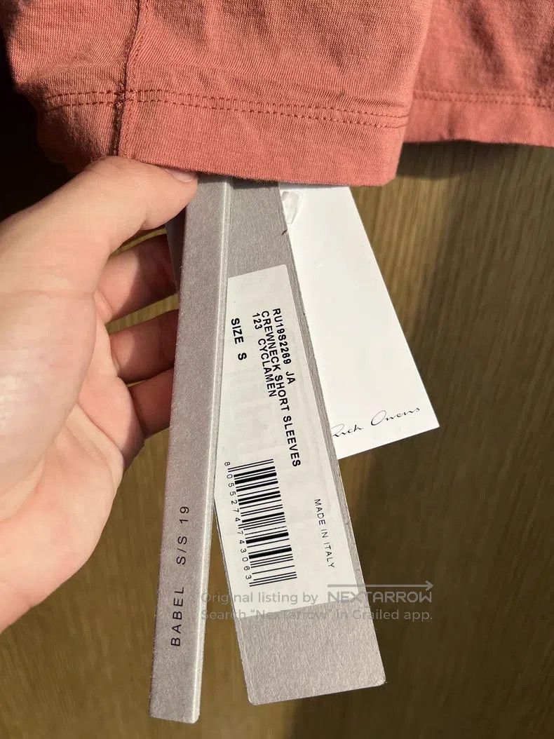 Rick Owens Rick Owens Pink short sleeve Size US S / EU 44-46 / 1 - 3 Thumbnail