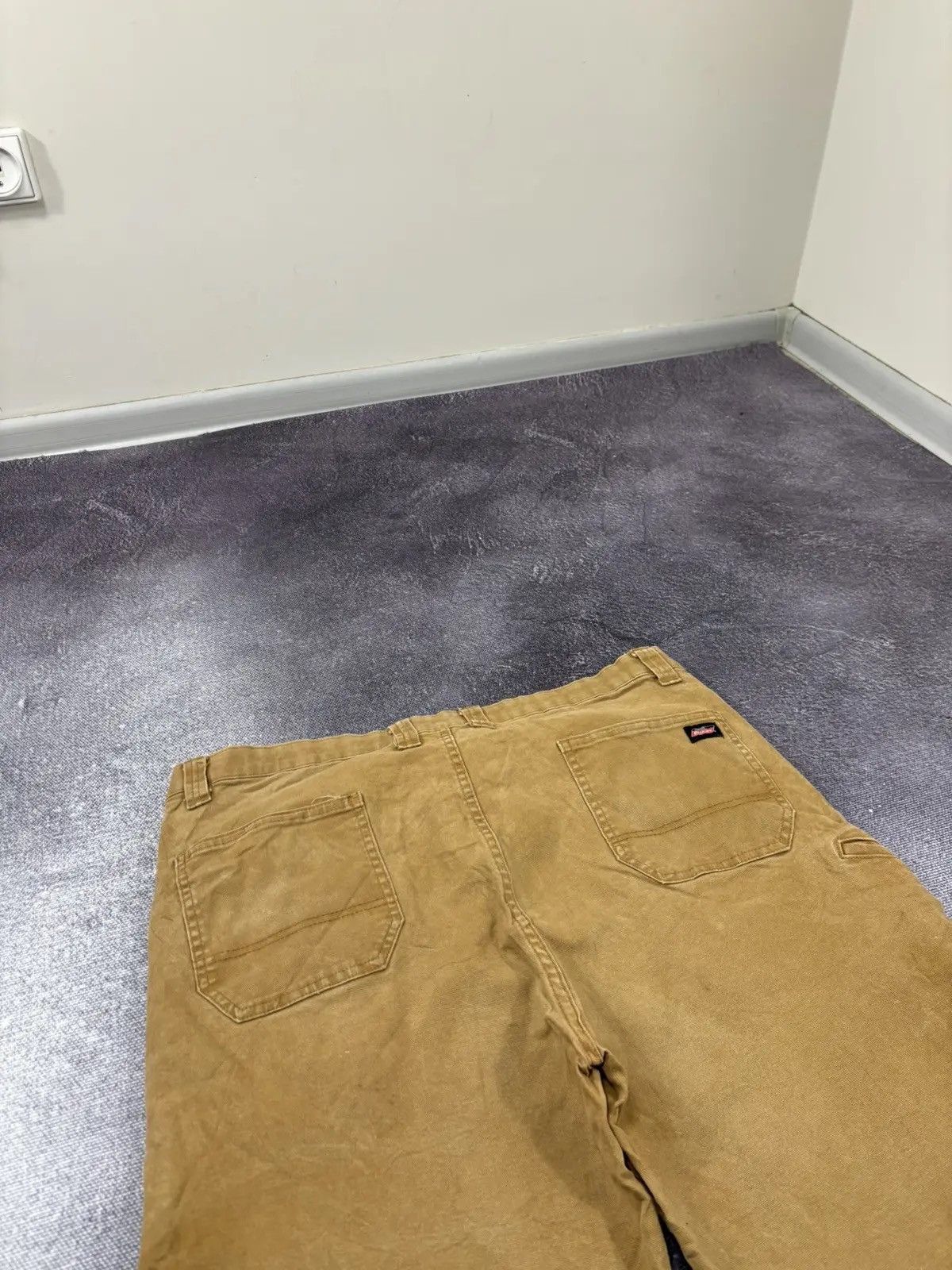 Dickies × Vintage Vintage Dickies Y2K Orange Hype Skate Baggy Shorts Size US 40 / EU 56 - 3 Thumbnail