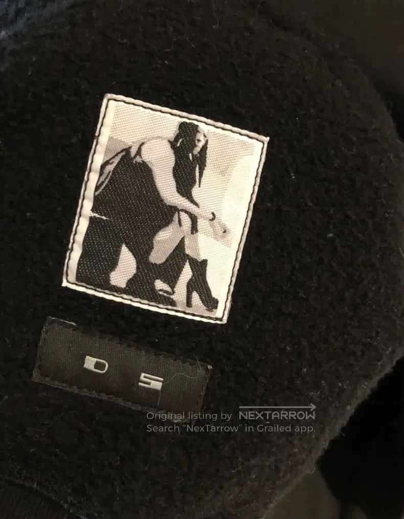Rick Owens Rick Owens Remy Martin Patch Fleece Sweatshirt Size US M / EU 48-50 / 2 - 3 Thumbnail