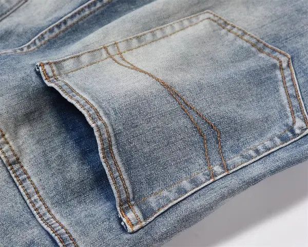 Japanese Brand Mari Washed distressed men's loose casual flared jeans Size US 34 / EU 50 - 6 Thumbnail