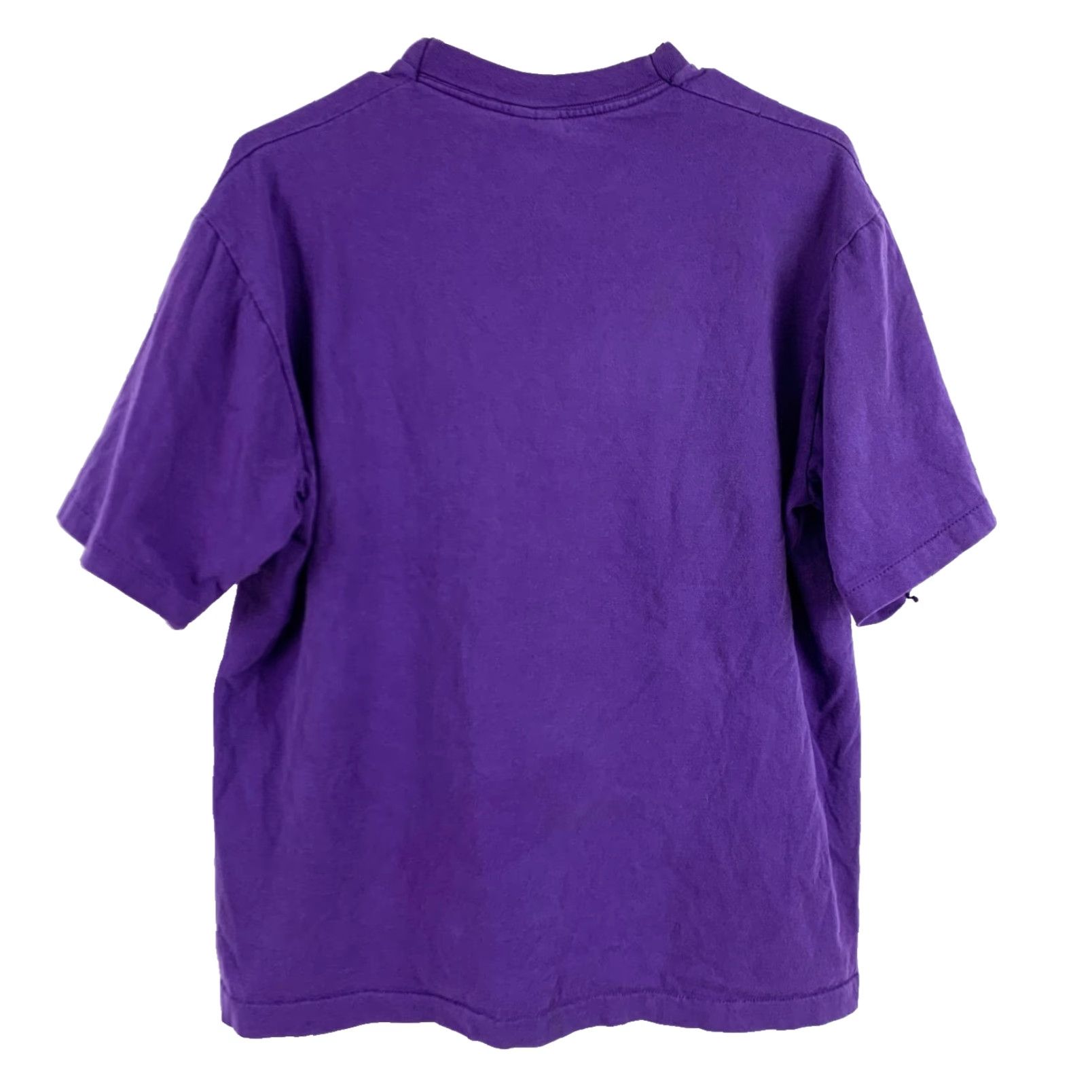 Vintage VINTAGE Kansas State University Spellout Tee Shirt Unisex Adults L Purple 90s Graphic Print Crew Neck Short Sleeve 100% Cotton Tee's Unlimited Size US L / EU 52-54 / 3 - 4 Thumbnail