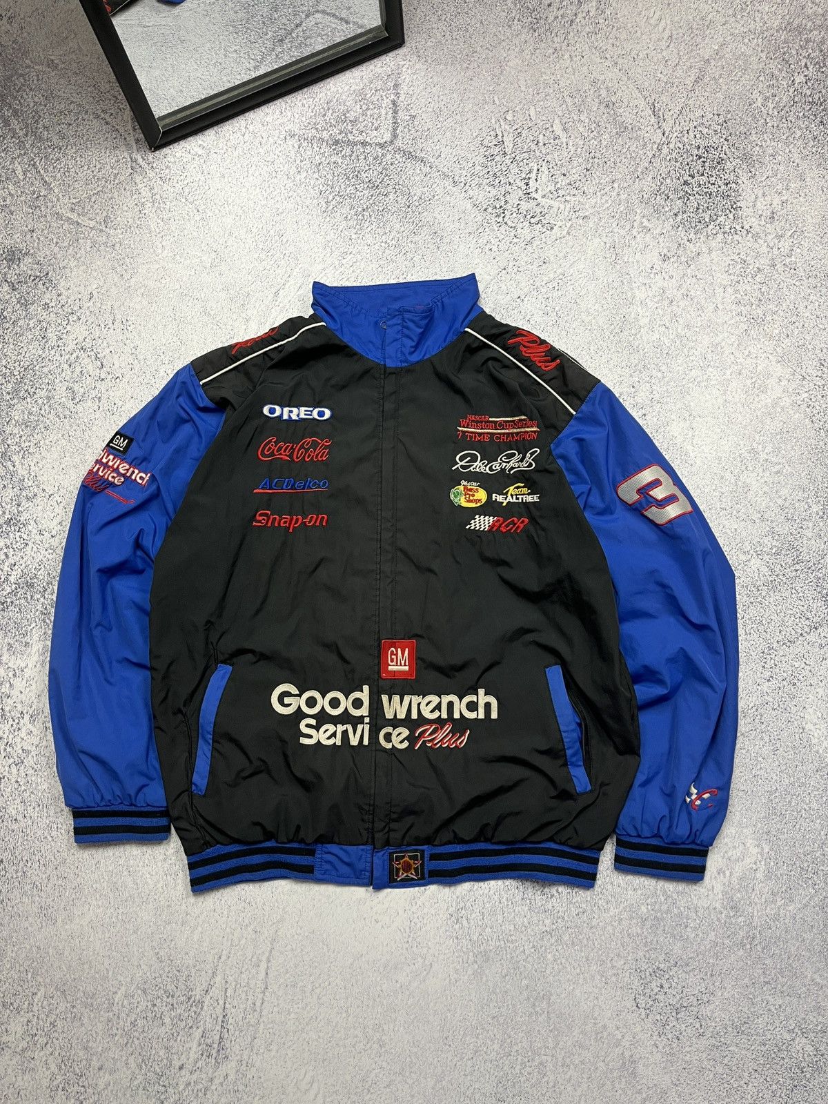 NASCAR Vintage 90’s NASCAR Goodwrench Dale Earnhardt Racing Jacket Size US L / EU 52-54 / 3 - 1 Thumbnail