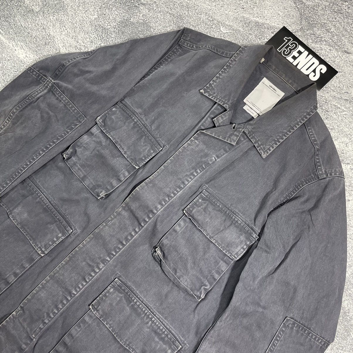 Visvim VISVIM KILGORE JACKET DAMAGED NAVY Size US L / EU 52-54 / 3 - 2 Thumbnail