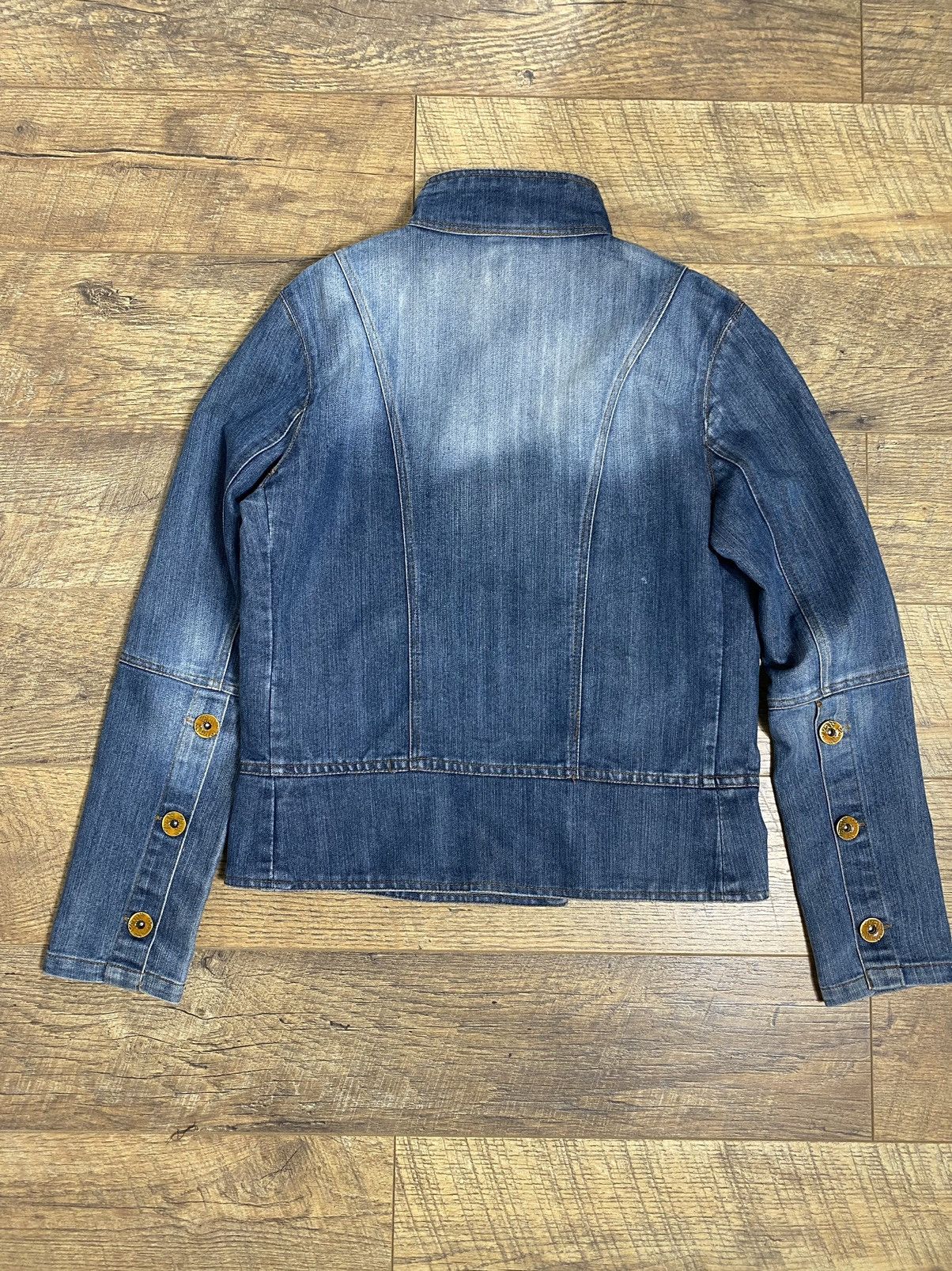 Vintage Vintage Outfit Sailor Military Style Denim Blazer Jacket 38 Size XS / US 0-2 / IT 36-38 - 5 Thumbnail