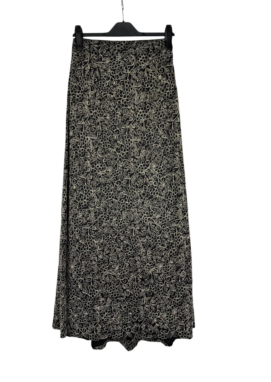 Annette Gortz Annette Gortz Galan Maxi Skirt Embroidered Silk size 36 Size 26" / US 2 / IT 38 - 9 Thumbnail
