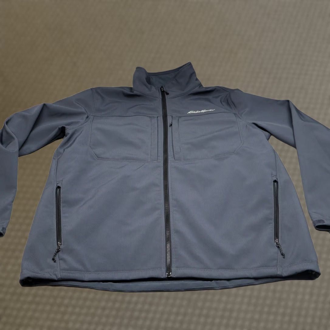 Eddie Bauer Eddie Bauer Jacket Mens XL Blue Windfoil Softshell Wind Rain Outdoor Thermal Size US XL / EU 56 / 4 - 1 Thumbnail