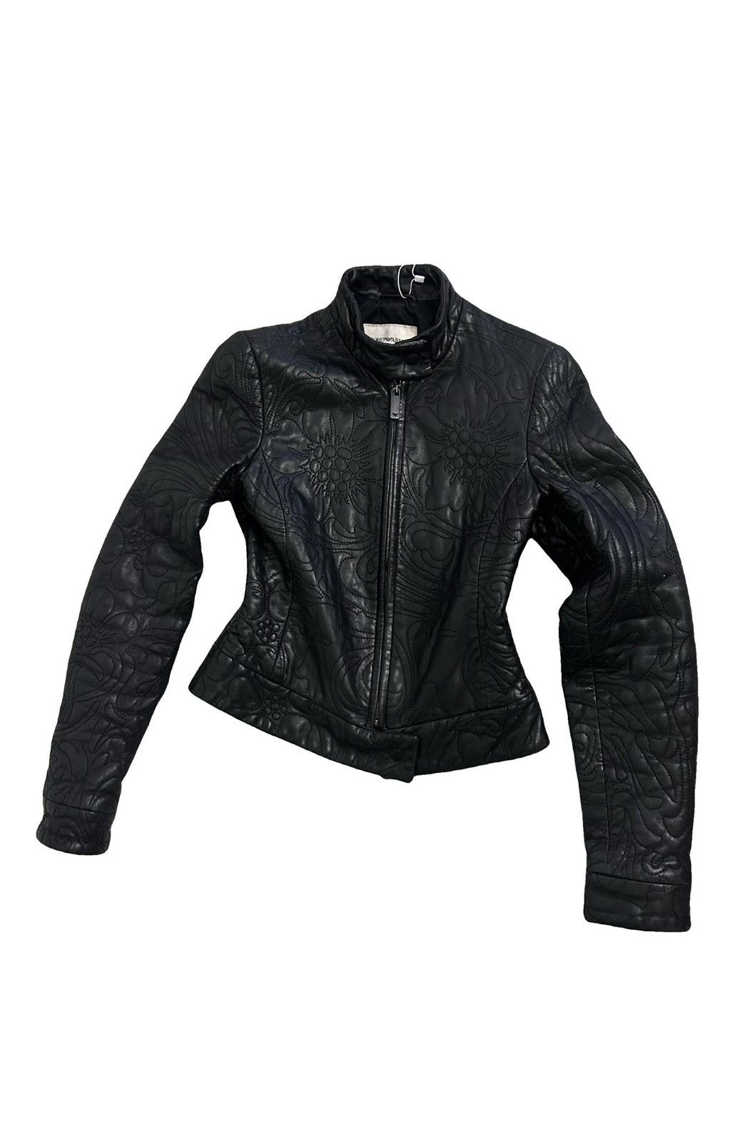 ジャケット EMPORIO ARMANI Women Jackets 0NB10P02P15999 BLACK Emporio Armani EMPORIO ARMANI Women Leather Jackets 0NB10P