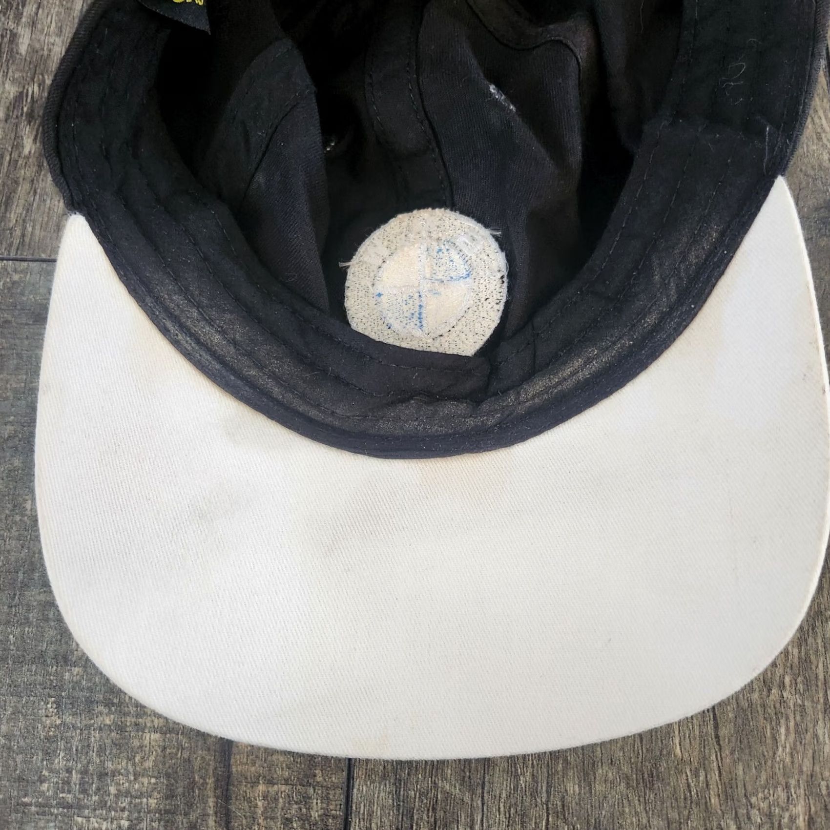 BMW BMW Hat Cap Adjustable Black White Stripe BMW Car Racing Hat Cap Adustable Black White Stipe Men Baseball Cap Logo Casual Size ONE SIZE - 4 Thumbnail