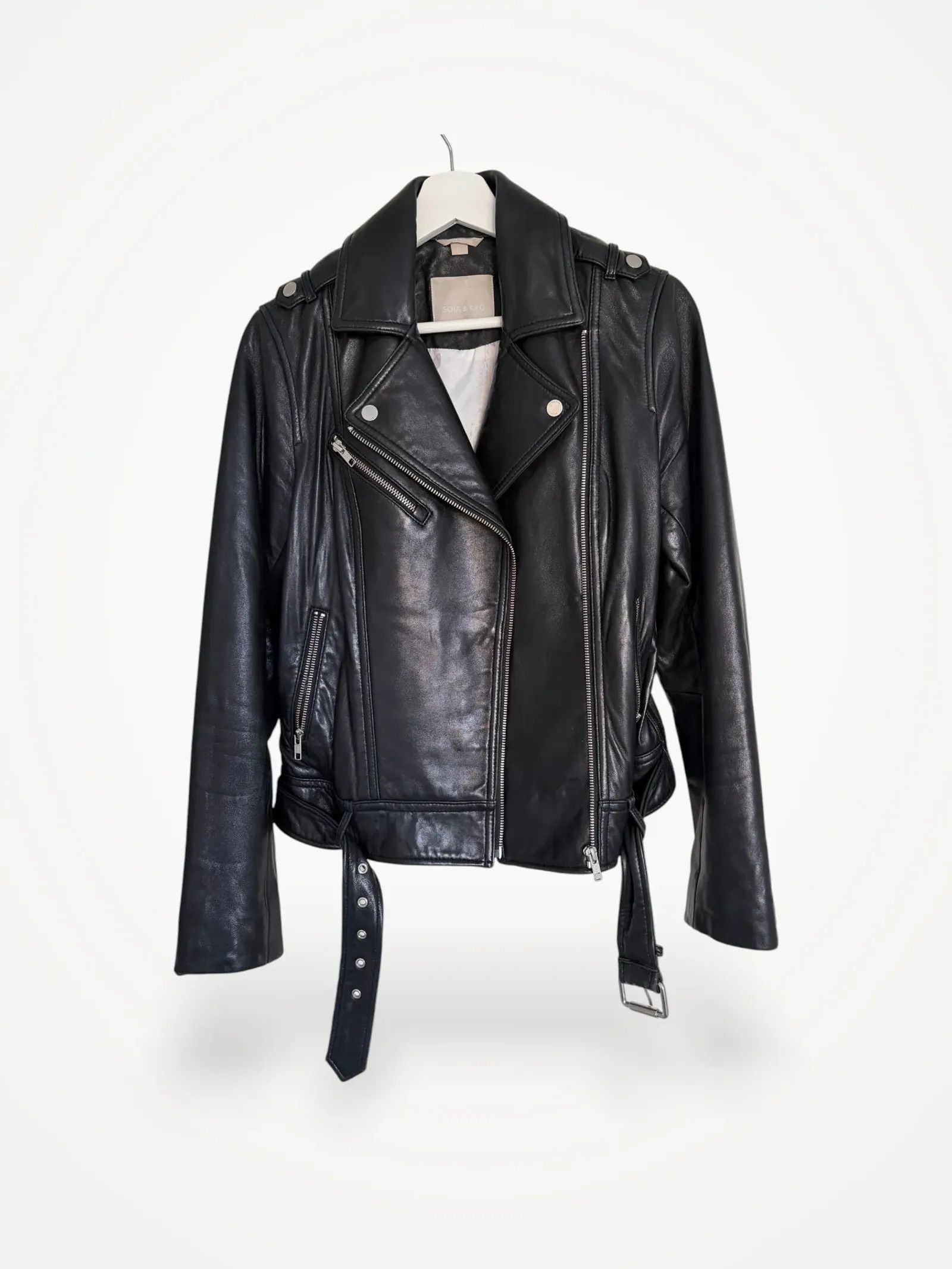 Soia & Kyo SOIA & KYO SOIA & KYO Leather Jacket Size S / US 4 / IT 40 - 1 Thumbnail