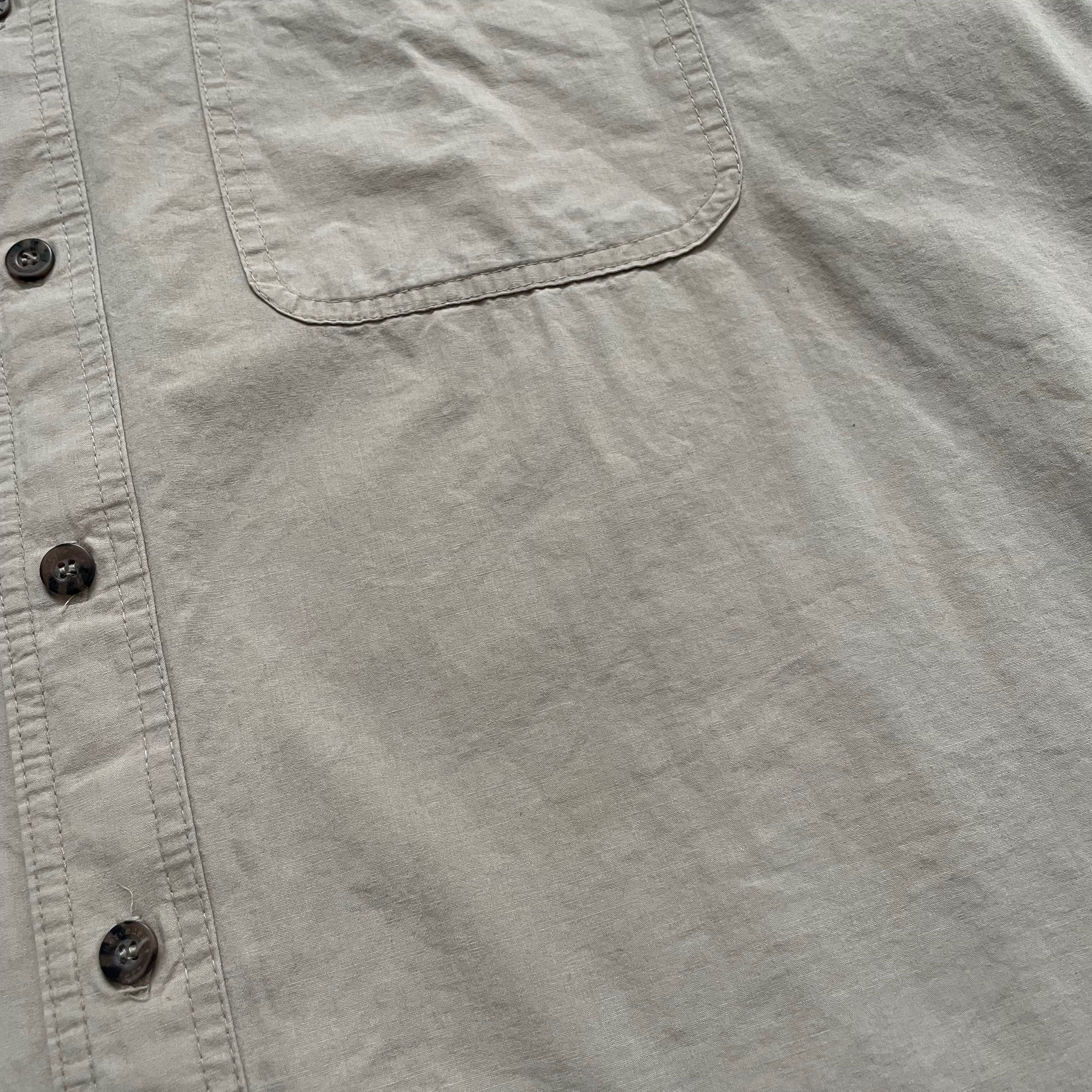 Mercedes-Benz Mercedes-Benz Beige Button Up Shirt Size M Size US M / EU 48-50 / 2 - 7 Thumbnail