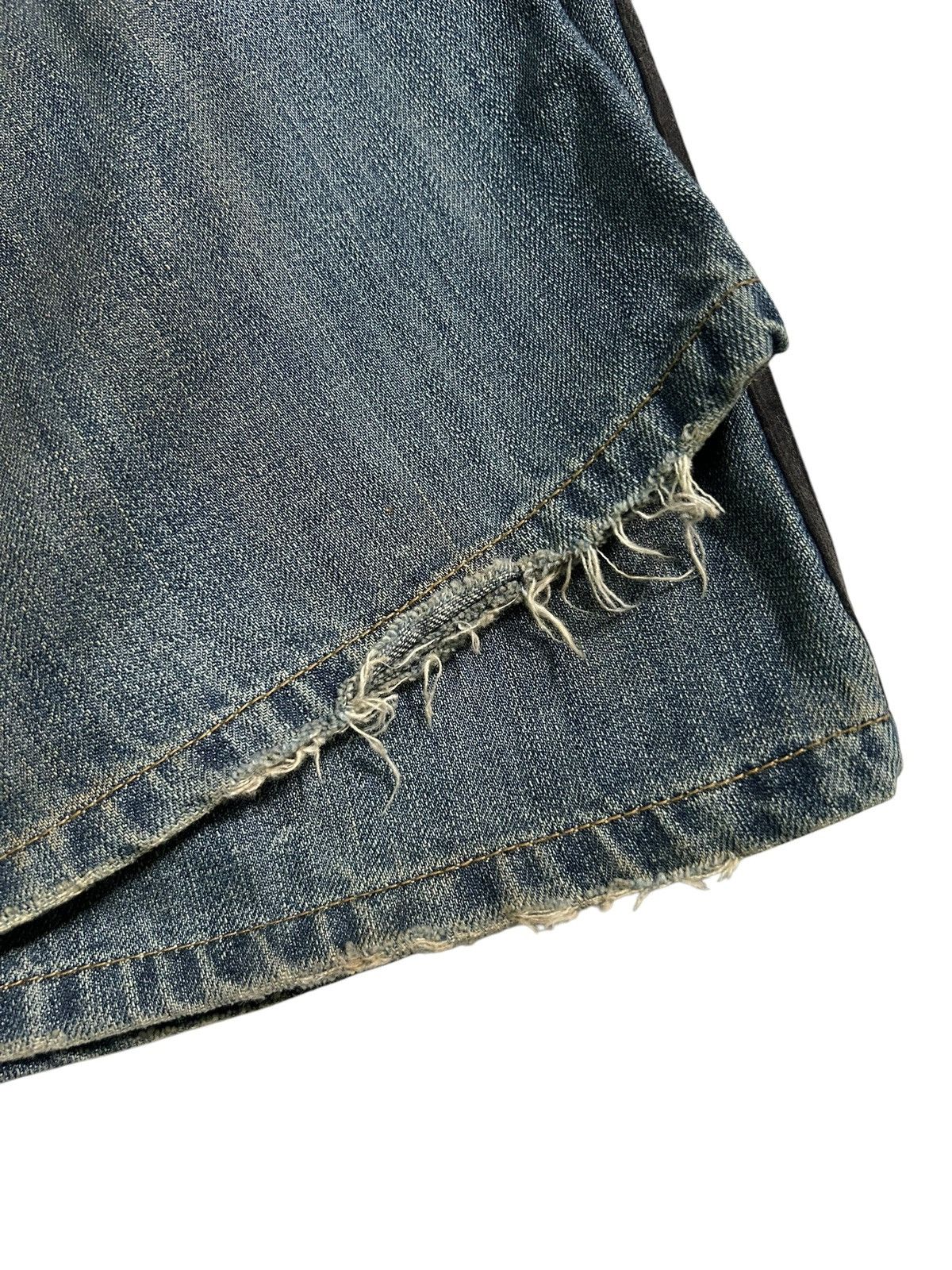 Japanese Brand × Kapital × Vintage Xfrm Flare Japanese Punk Bondage Style Denim ☠️🎌 Size US 30 / EU 46 - 14 Thumbnail