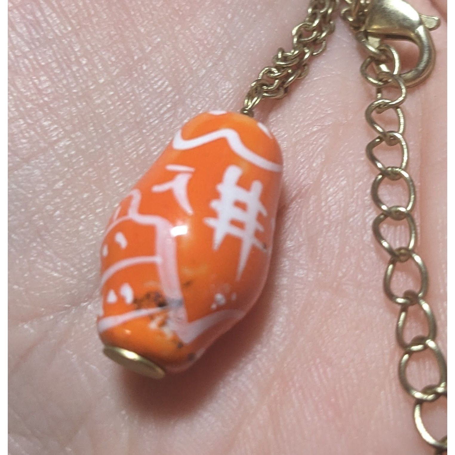 Other Retro Orange Russian Nesting Doll Necklace Size ONE SIZE - 13 Thumbnail