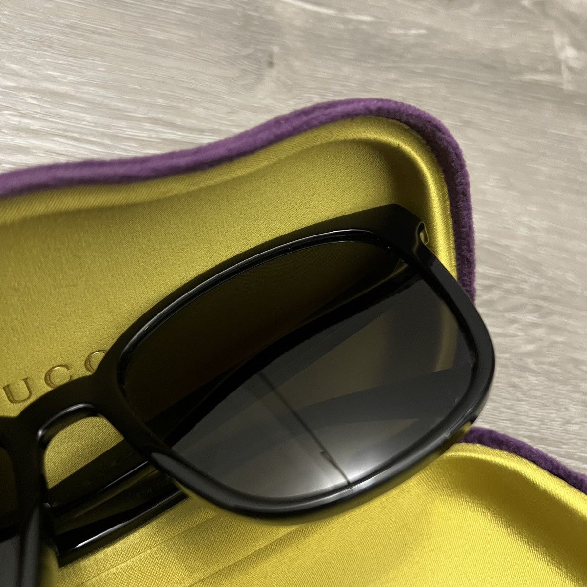 Gucci Gucci Square Sunglasses GG0637SK 001 Unisex Size ONE SIZE - 5 Thumbnail