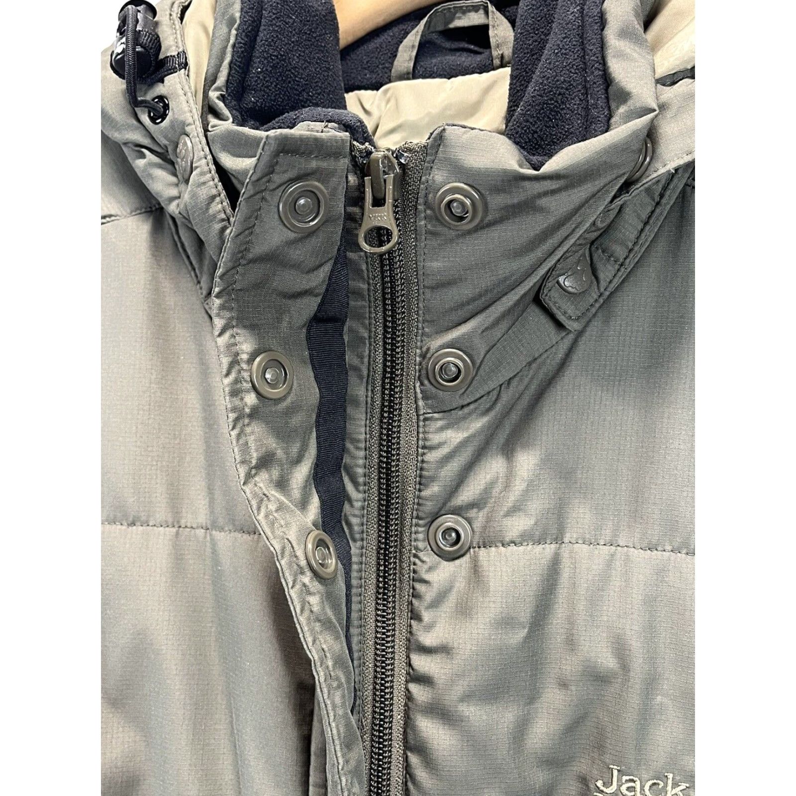 Jack Wolfskin Jack Wolfskin quilted Parka Jacket Coat Sz XL Removable Hood Women’s microguard Size XL / US 12-14 / IT 48-50 - 4 Thumbnail