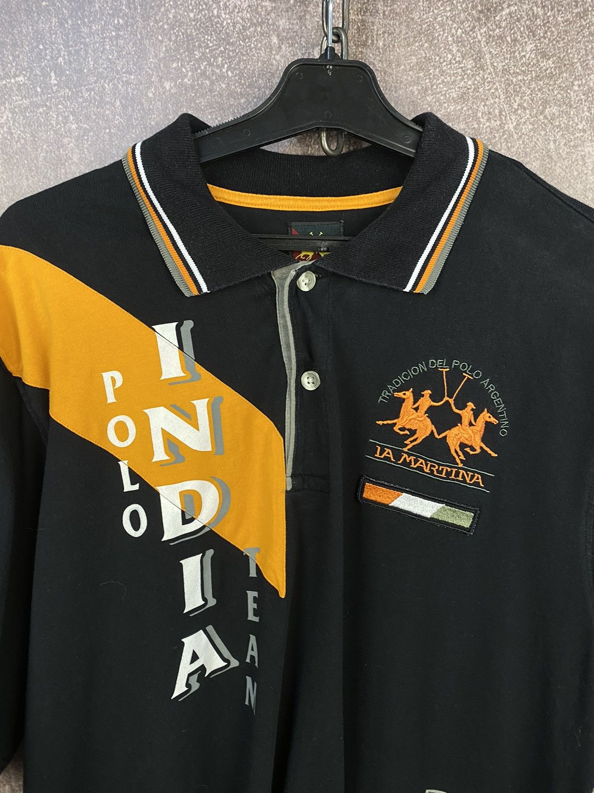La Martina Vintage 2008 La Martina Polo India t-shirt Size US XL / EU 56 / 4 - 4 Thumbnail