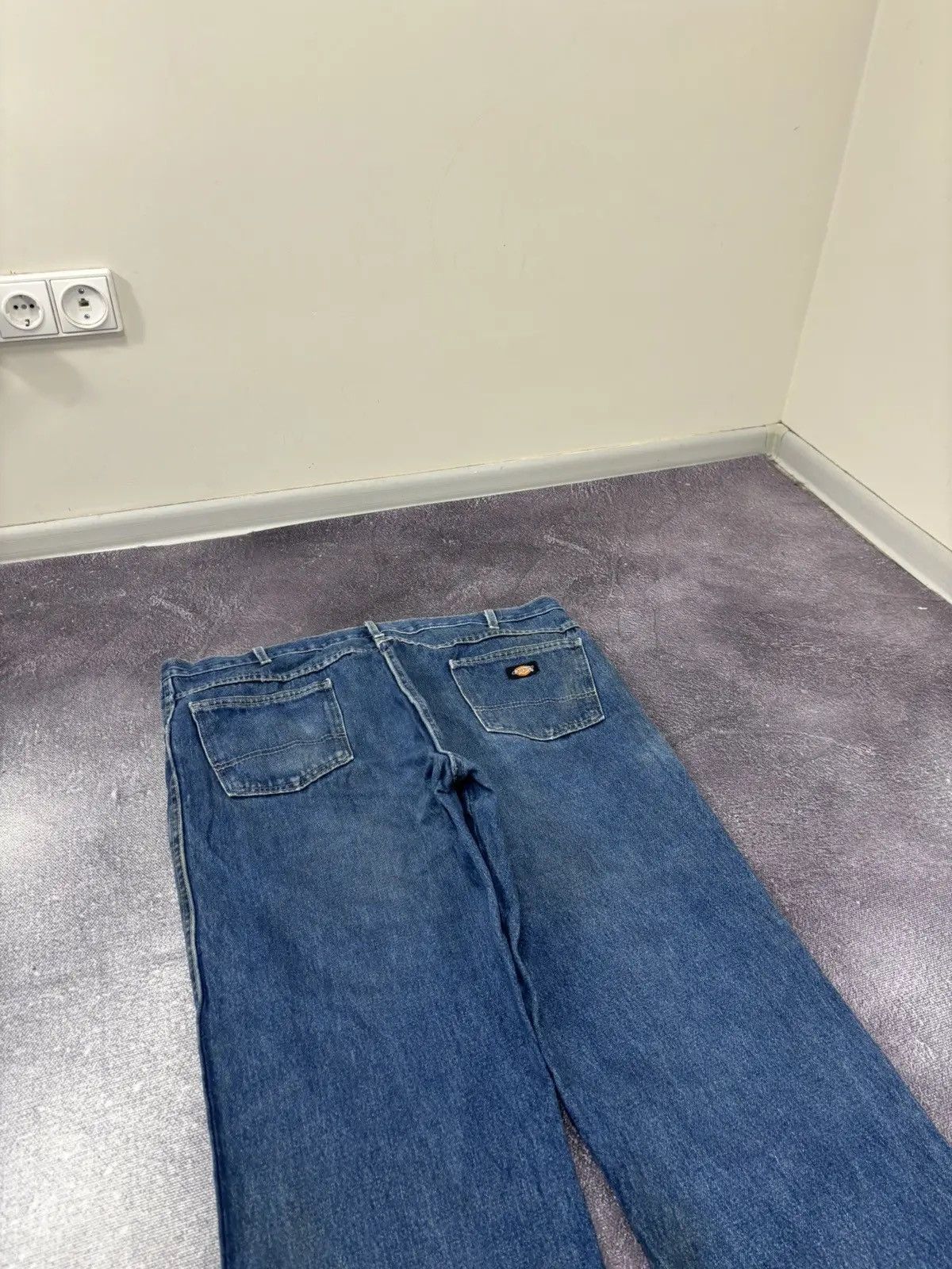 Dickies × Vintage Vintage Dickies Work Blue Denim American Hype Baggy Jeans Size US 42 / EU 58 - 4 Thumbnail