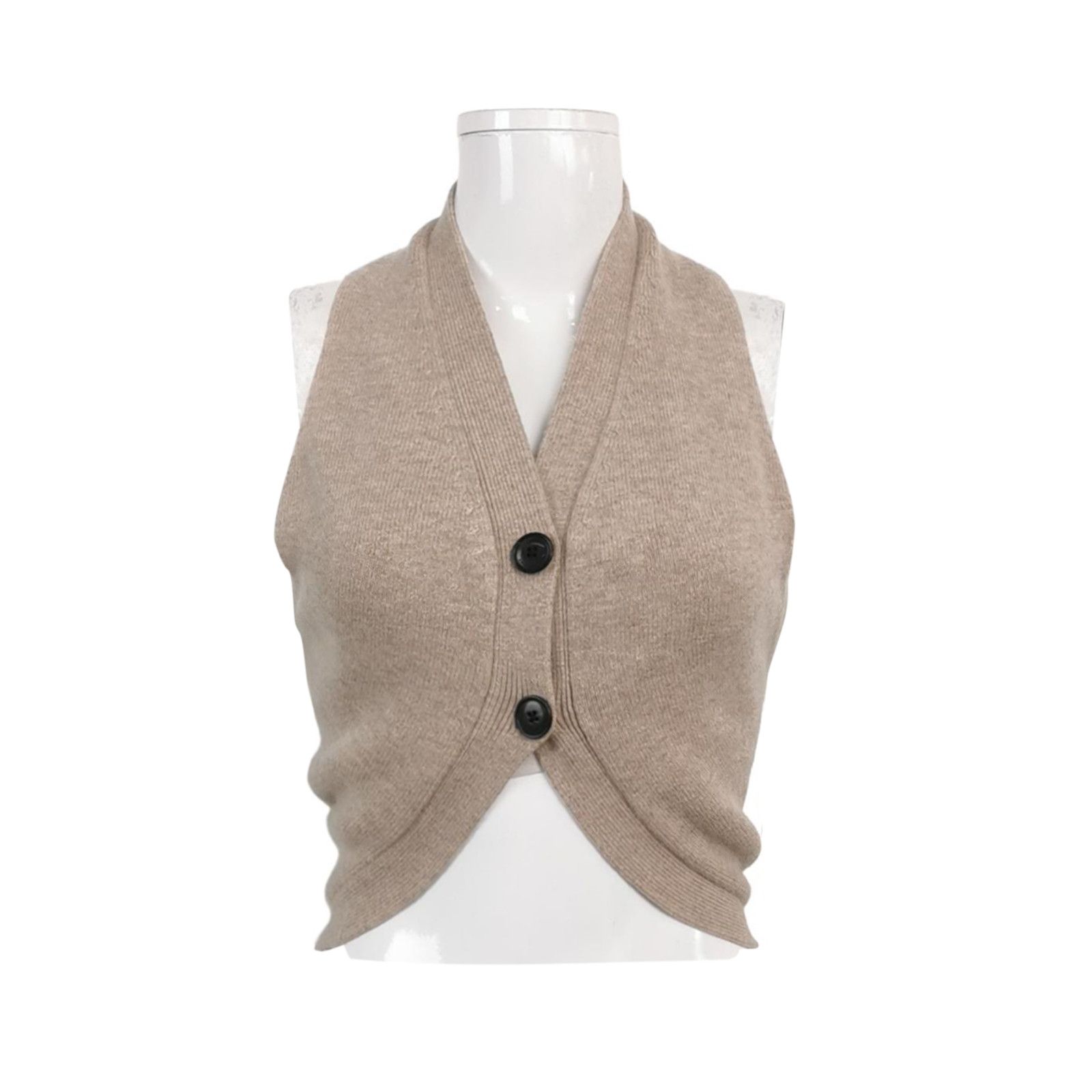 Alexander Wang Alexander Wang Wool Blend Buttoned Tank Top M Size M / US 6-8 / IT 42-44 - 1 Thumbnail