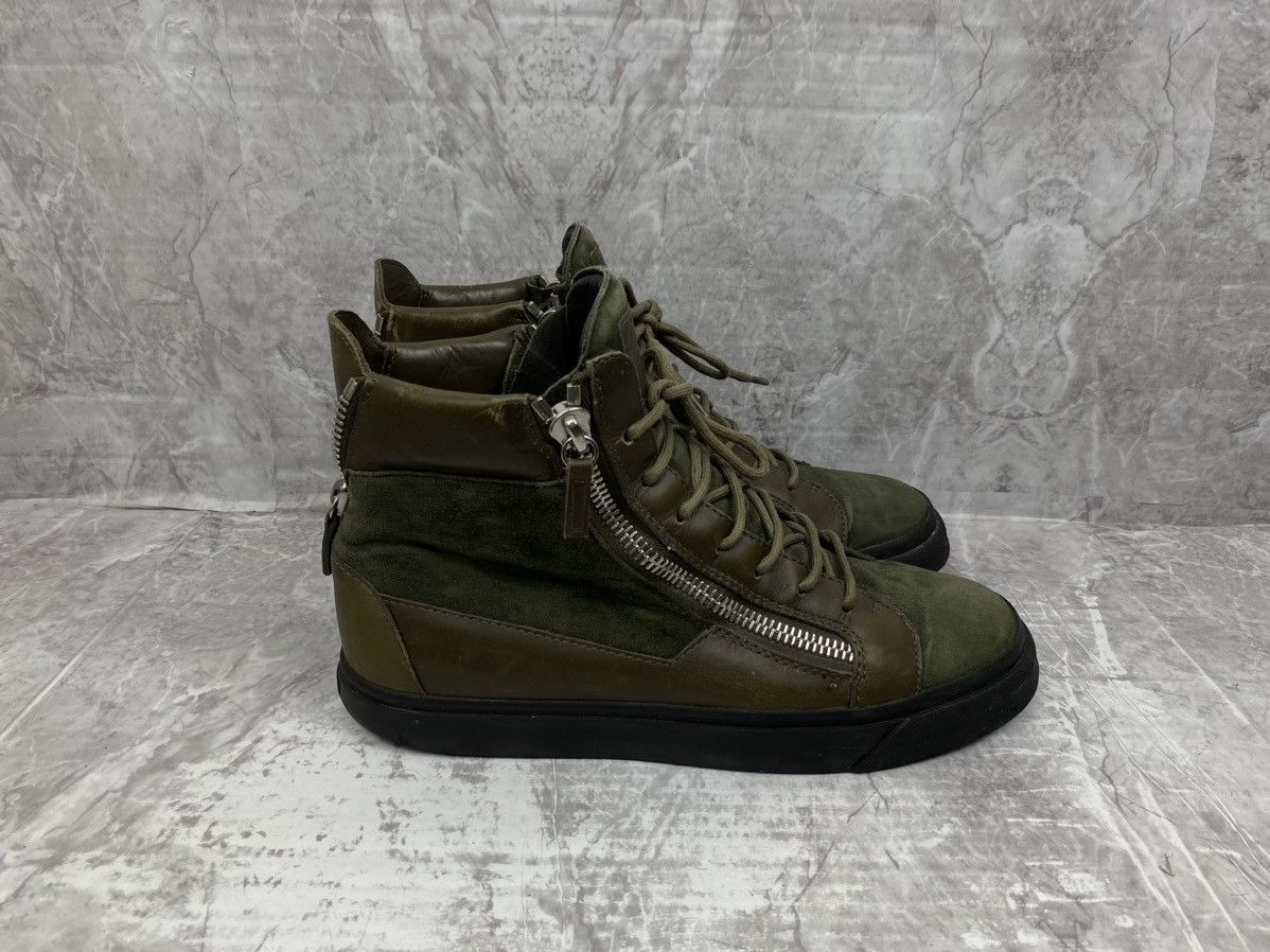 Giuseppe Zanotti × Luxury Giusseppe Zanotti high sneakers boots casual