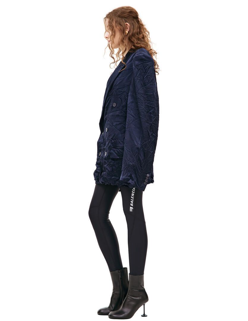 Balenciaga o1srvl11e1124 Dup / Steroid DB Jacket in Navy Size S / US 4 / IT 40 - 5 Thumbnail