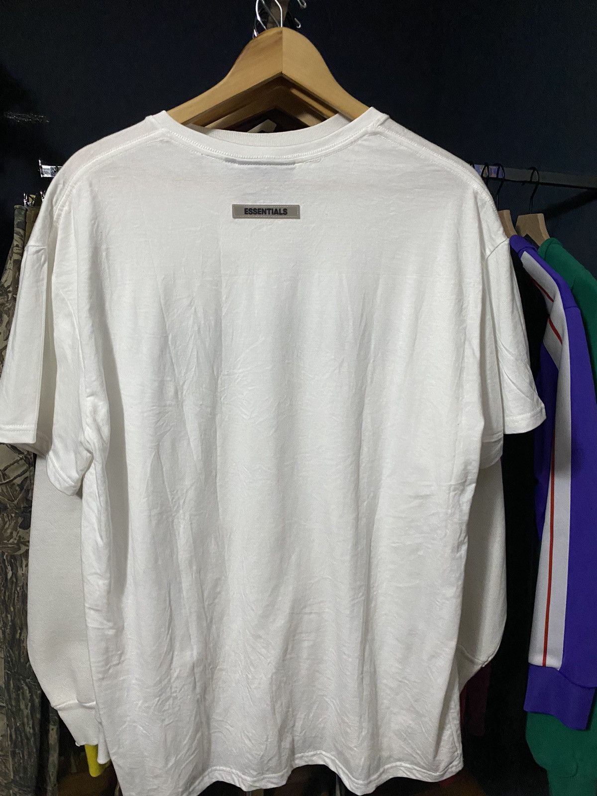 Essentials × Fear of God Fear Of God Essentials White Logo Tee Size US XL / EU 56 / 4 - 3 Thumbnail