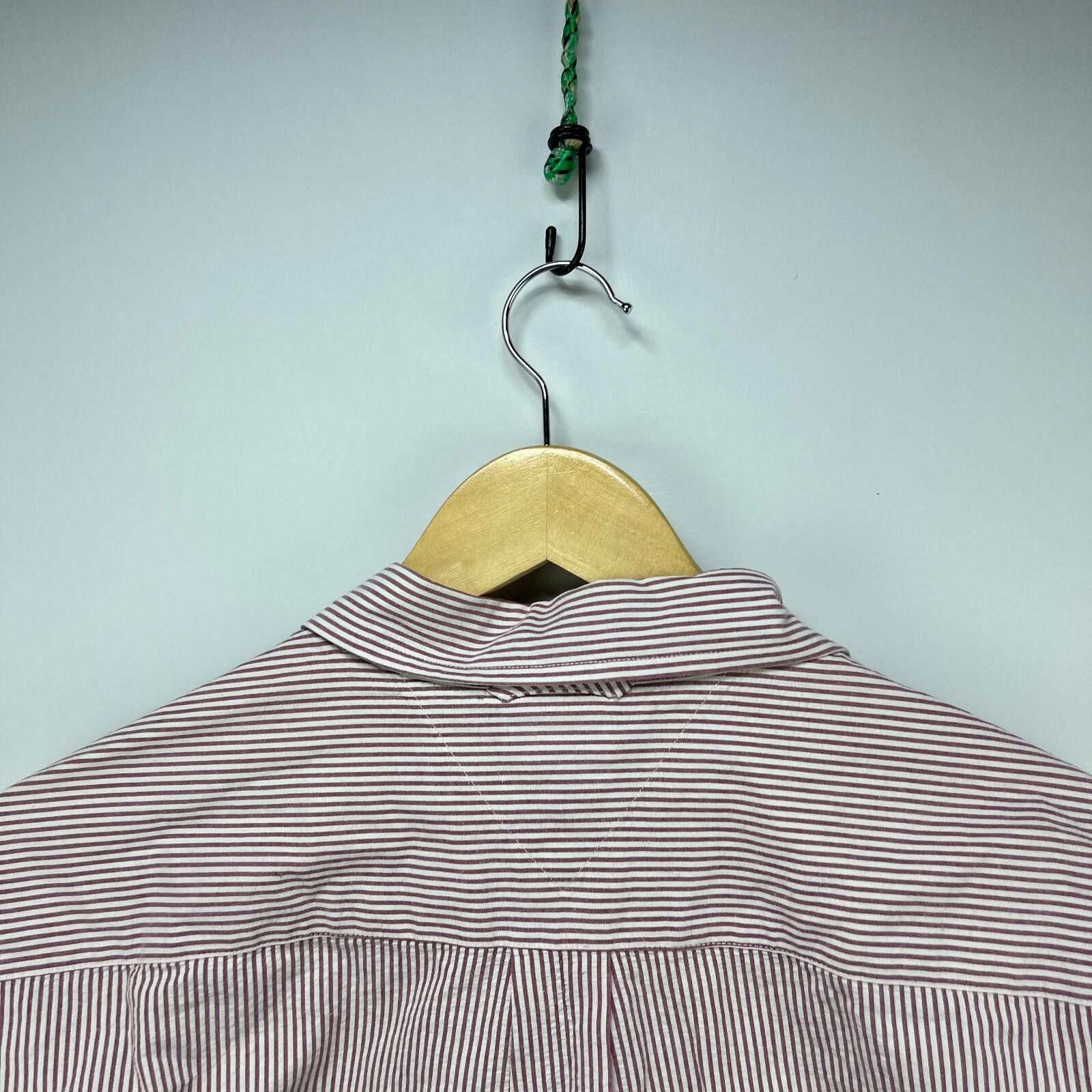 Tommy Hilfiger Vintage 90s Tommy Hilfiger Crest Button Up Shirt Striped XL Size US XL / EU 56 / 4 - 9 Thumbnail