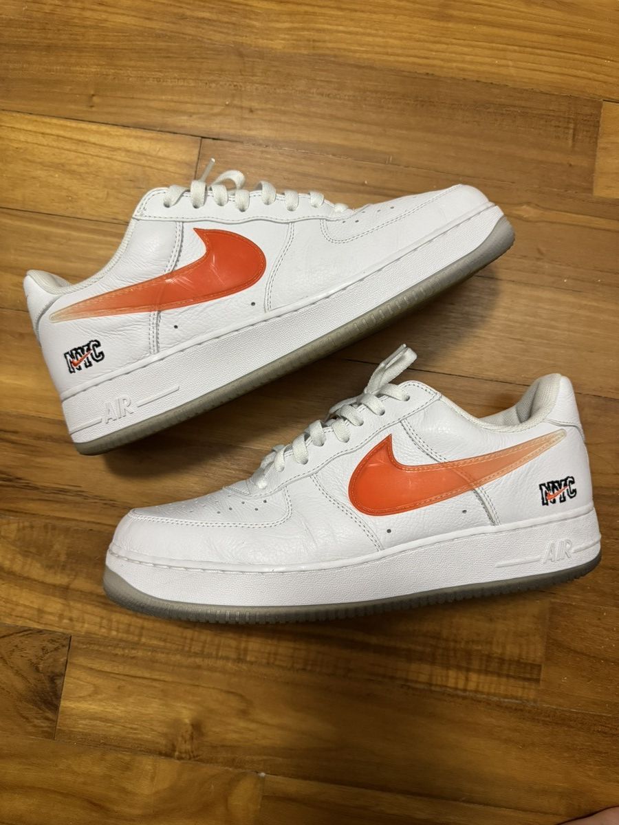 Kith × Nike Nike x Kith Air Force 1 ‘New York Knicks’ Size US 12 / EU 45 - 2 Thumbnail