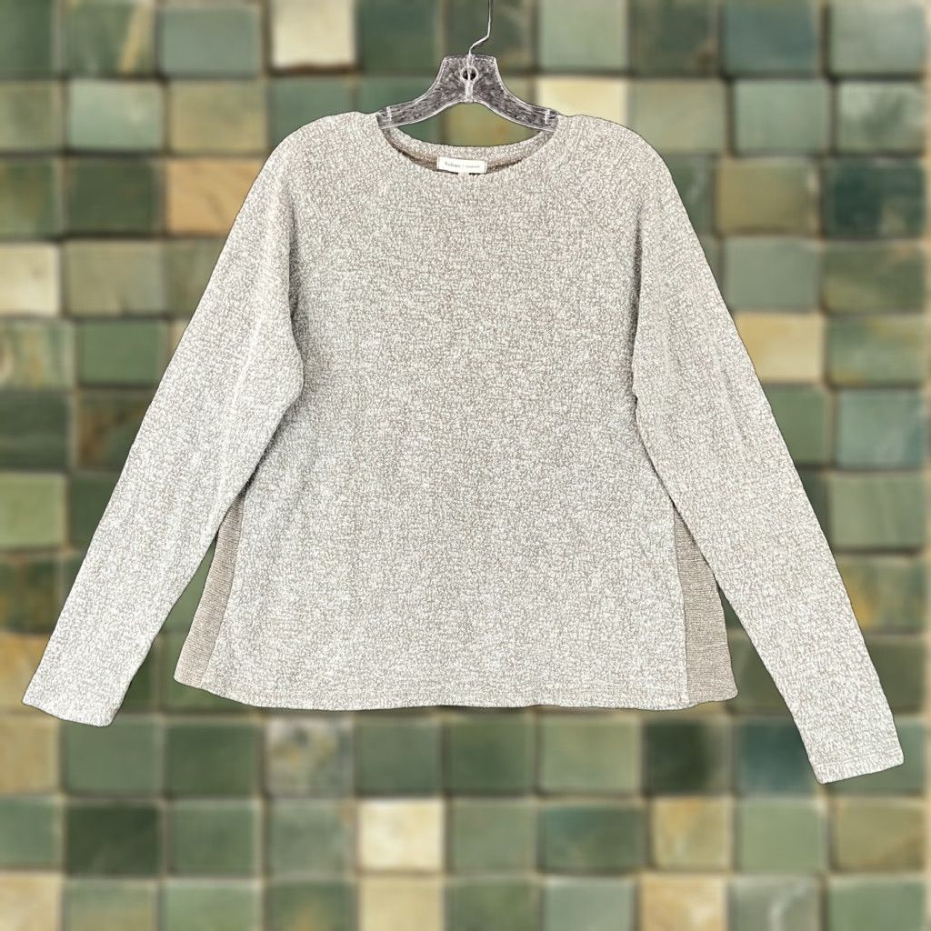 Essentials Bohme Essentials Gray Long Sleeve Blouse Womens Small Size S / US 4 / IT 40 - 1 Thumbnail