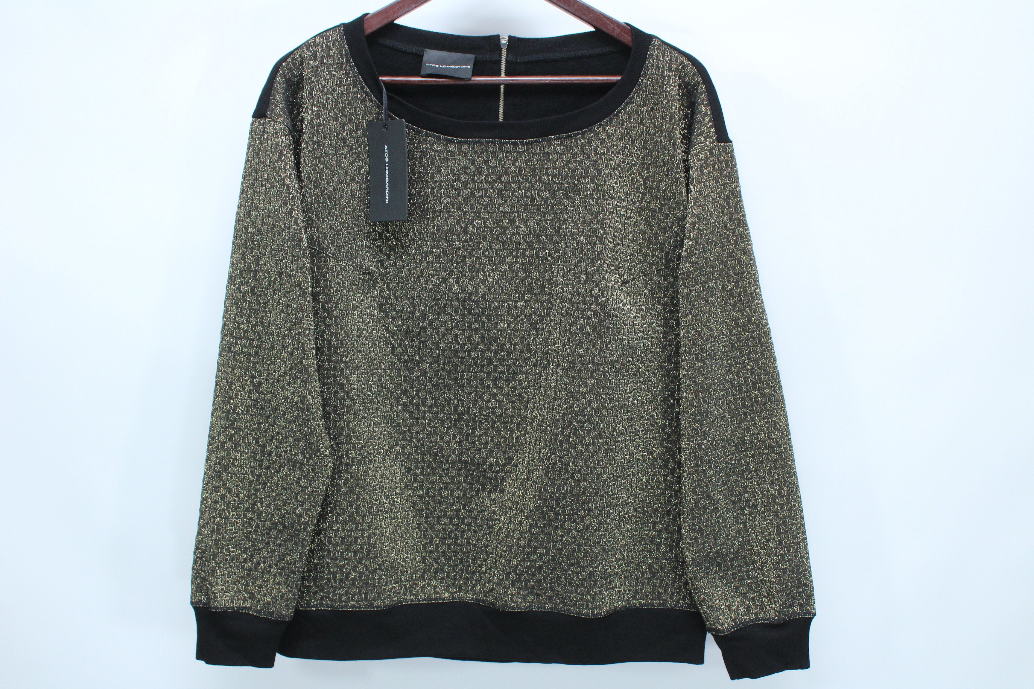 Vintage Atos Lombardini Sweater Womens Size 46 Hype Rare Size L / US 10 / IT 46 - 2 Thumbnail