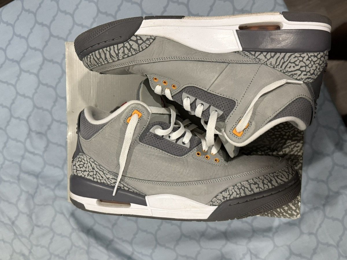 Jordan Brand Air Jordan 3 Retro “Cool Grey” 2021 Size US 10 / EU 43 - 9 Thumbnail