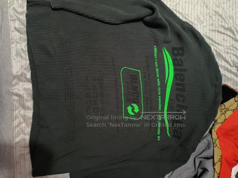 Balenciaga Balenciaga Eco Coke Sweater Size US S / EU 44-46 / 1 - 2 Thumbnail