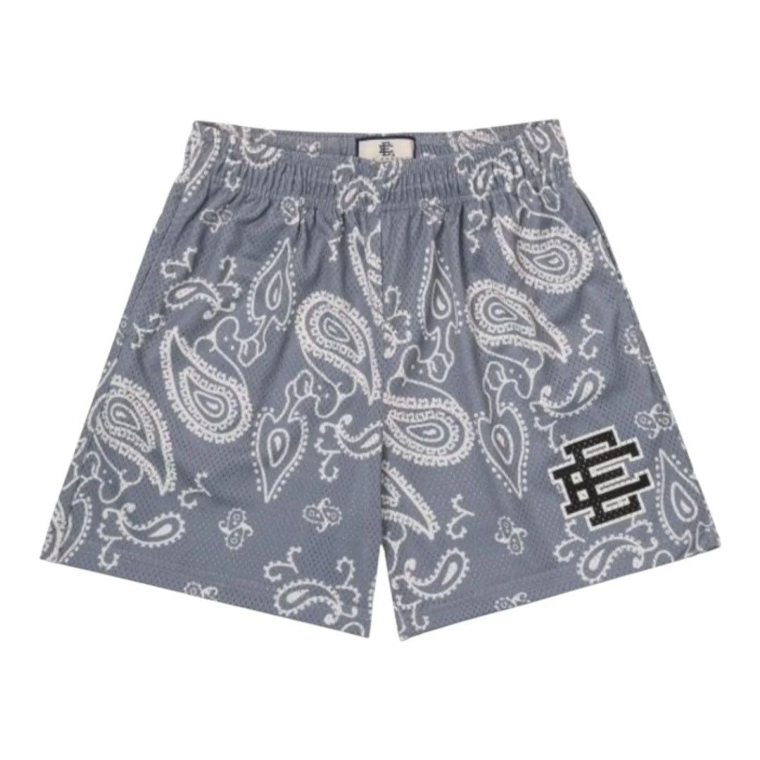Eric Emanuel EE Grey Paisley Shorts Size US 36 / EU 52 - 1 Preview