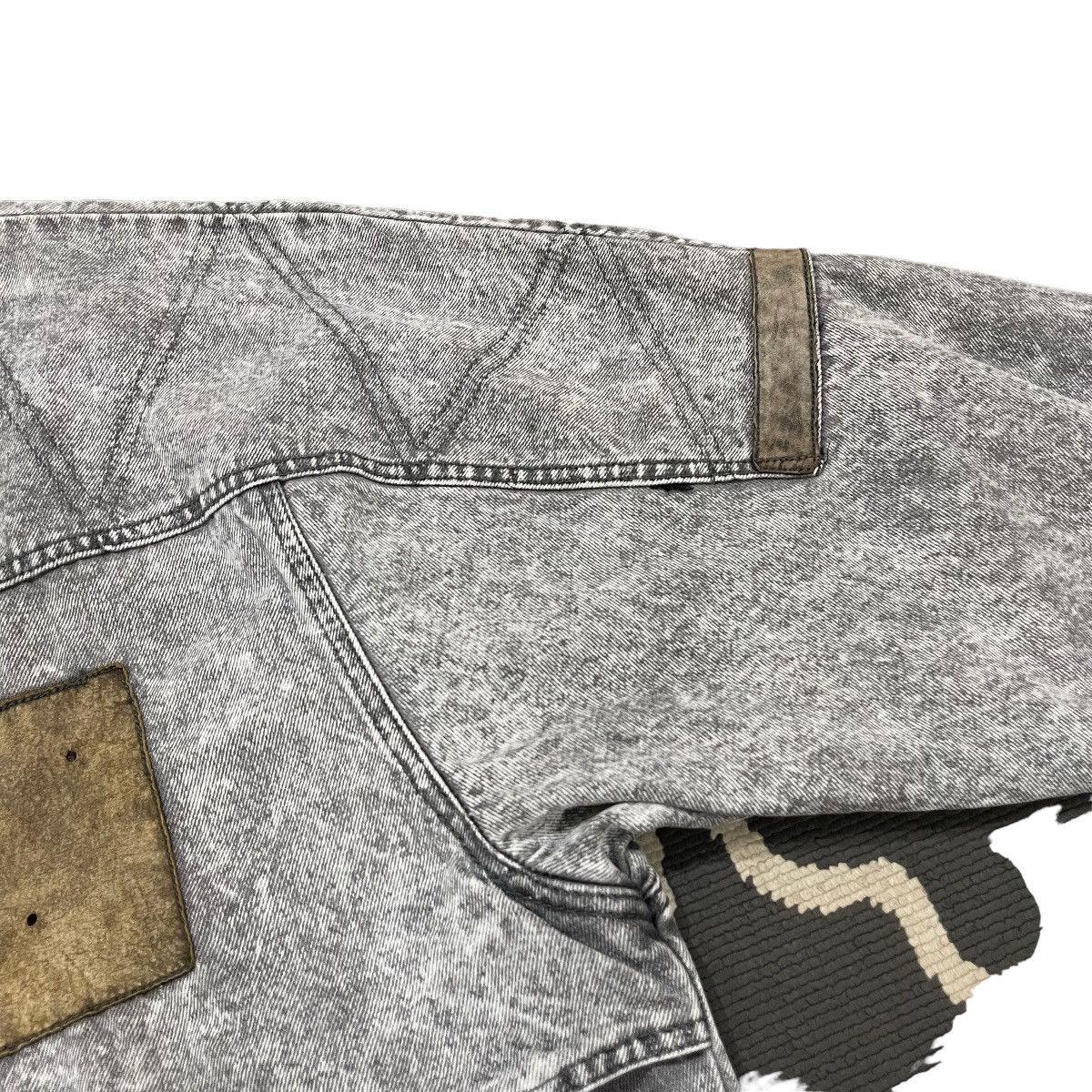 Designer × Giovanni Valentino × Vintage Vintage GIOVANNI Bondage Denim Jacket Size US XL / EU 56 / 4 - 8 Thumbnail