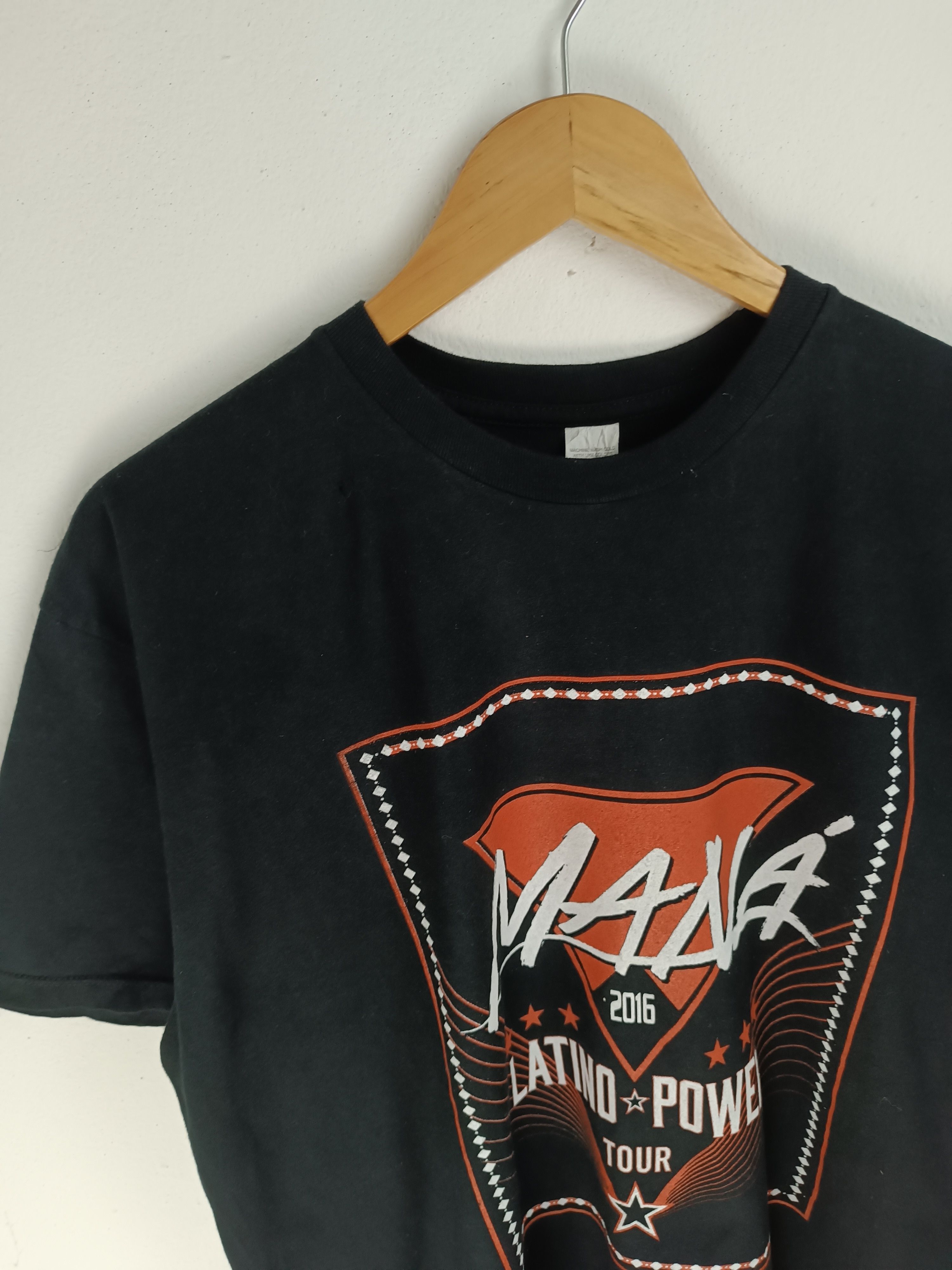Band Tees VINTAGE MANA LATINO POWER 2016 TOUR TEE rata blanca caifanes Size US L / EU 52-54 / 3 - 5 Thumbnail