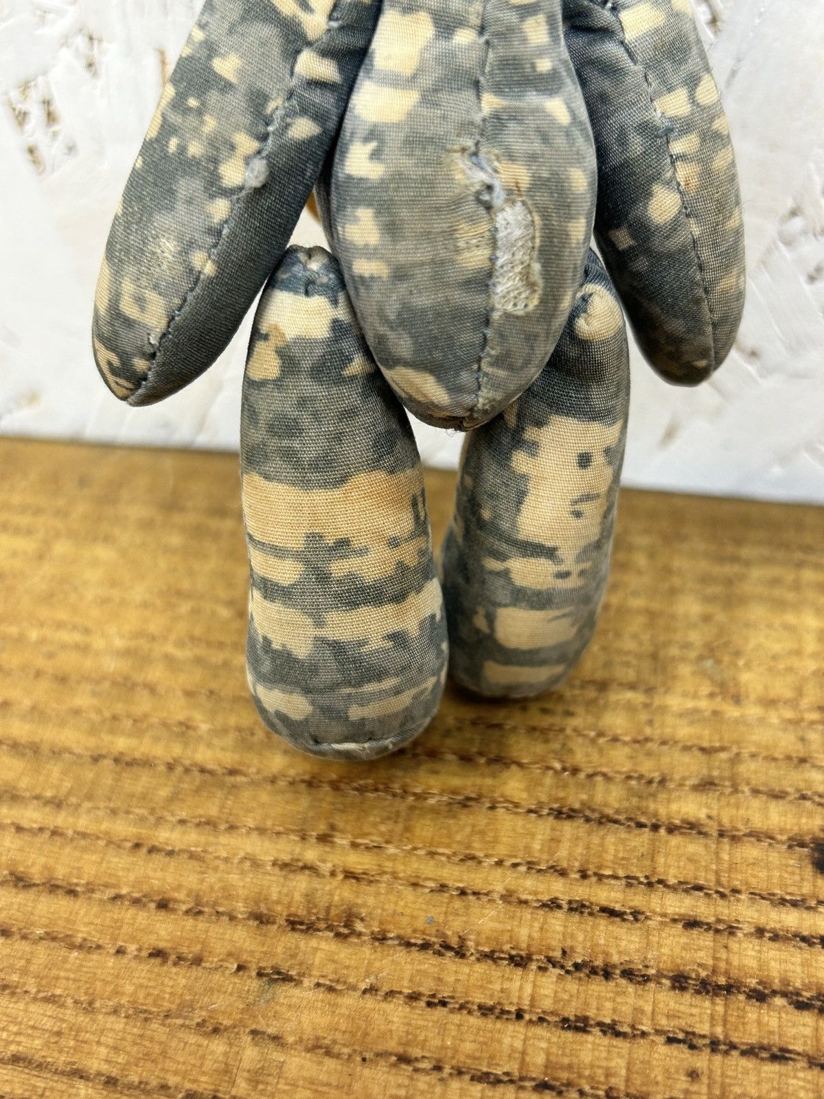 Prada Prada Camouflage Print Damaged Fabric Bear Charm Keychain Size ONE SIZE - 10 Thumbnail