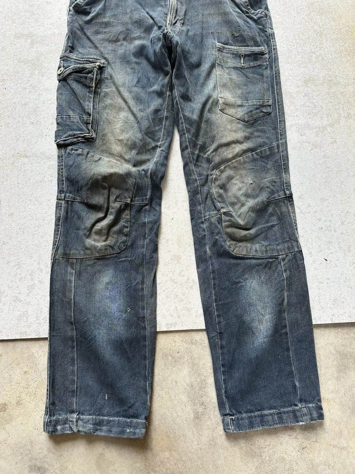 Rusty Rusty Dirty Japanese Brand IZ-7250 Work Wear Denim Pants Size US 32 / EU 48 - 5 Thumbnail