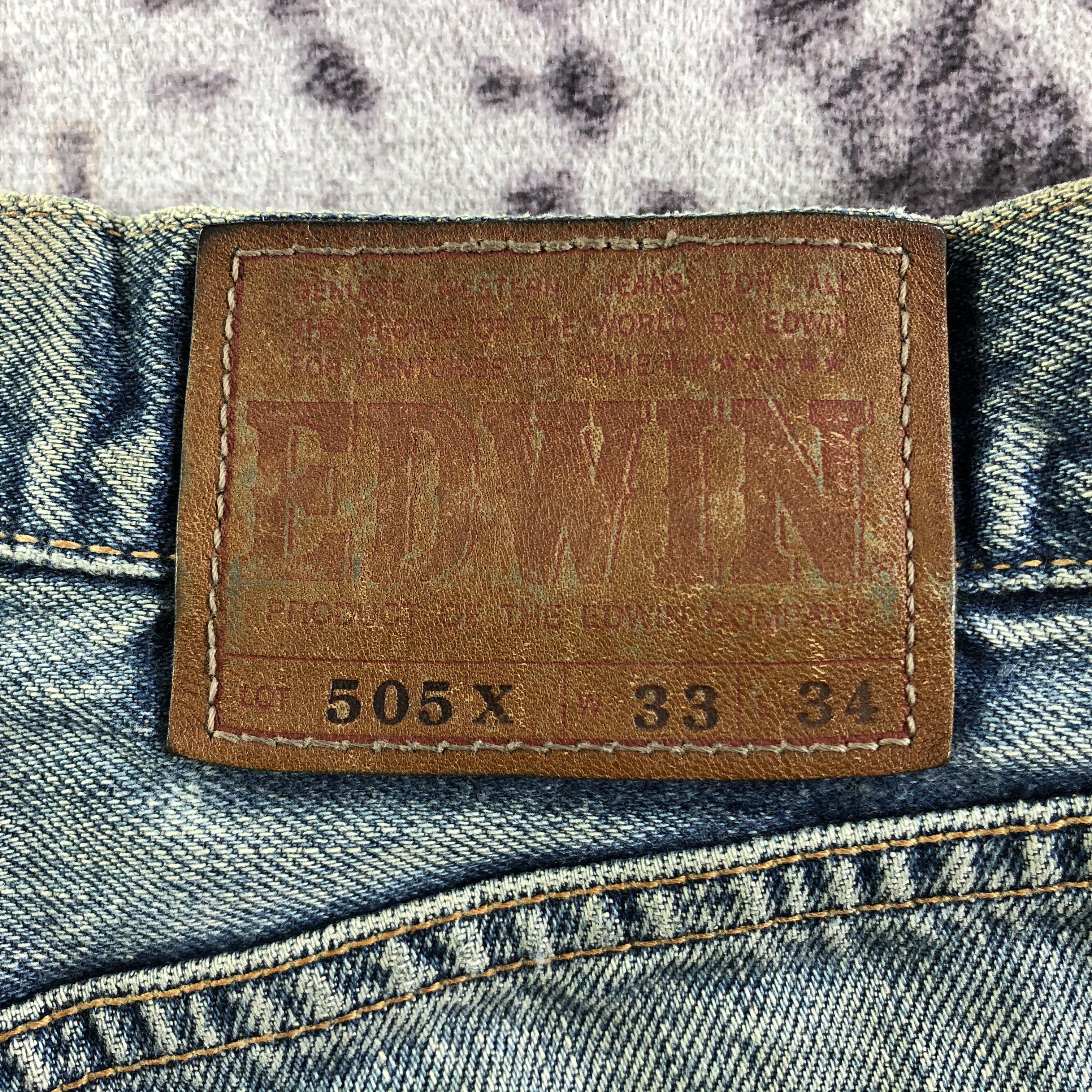 Edwin Vintage Edwin 505 Selvedge Jeans-JM3583 Size US 33 - 6 Thumbnail