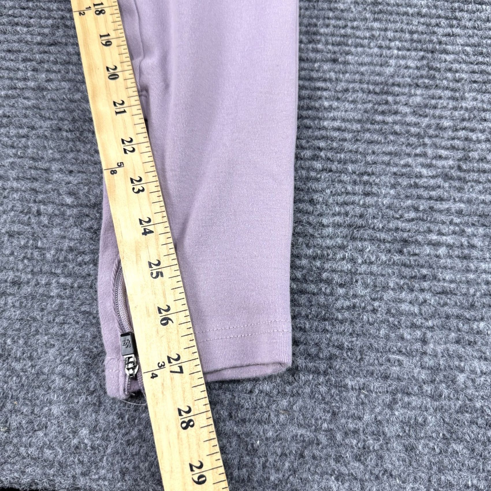 YoungLA YoungLA Pants Womens XL Purple Joggers Tapered Drawstring Zipper Pockets Comfy Size 40" / US 18 - 5 Thumbnail