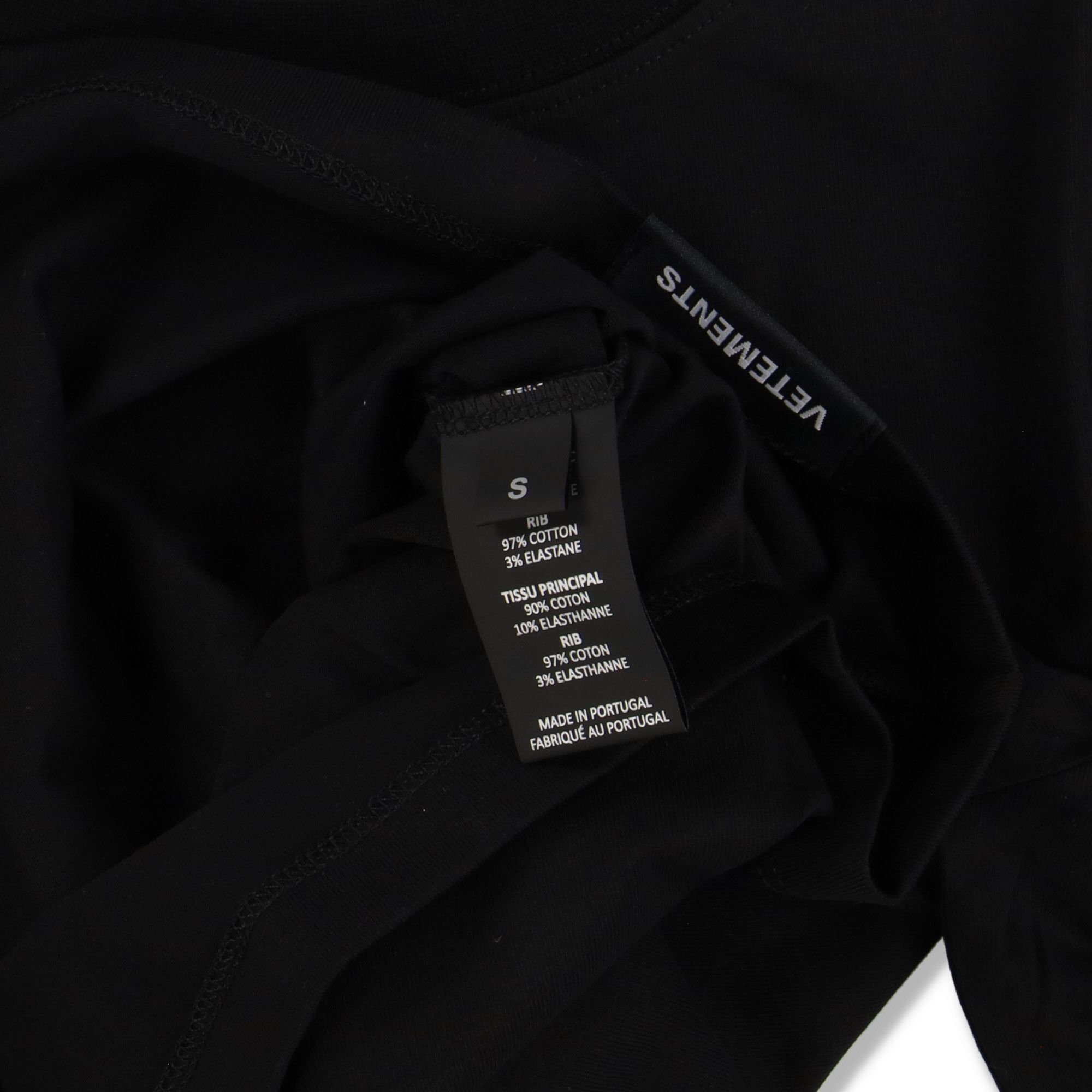 Vetements Black Eat Sleep Rave Repeat Long Sleeve Top Size S / US 4 / IT 40 - 6 Thumbnail