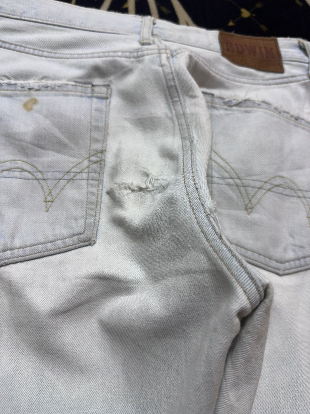 Edwin Vintage Edwin 505zx Selvedge Light Wash Denim Size US 31 - 9 Thumbnail