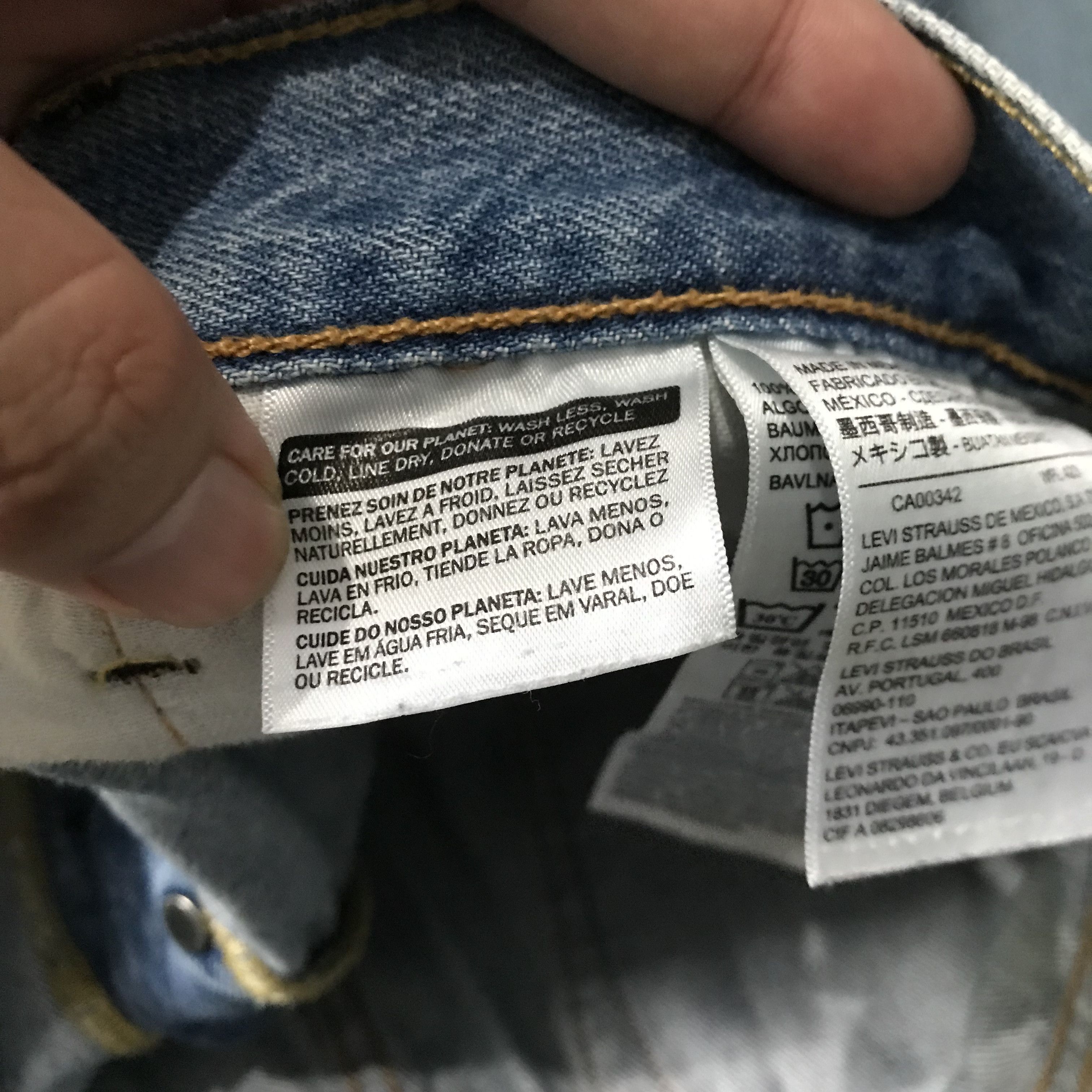 Levi's Vintage Levis 501 jeans acid wash blue jeans size W 33 L 33 Size US 33 - 6 Thumbnail