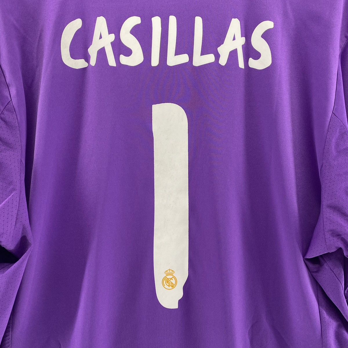 Adidas Casillas Real Madrid 2013 2014 Keeper Home Soccer Football Size US XL / EU 56 / 4 - 4 Thumbnail