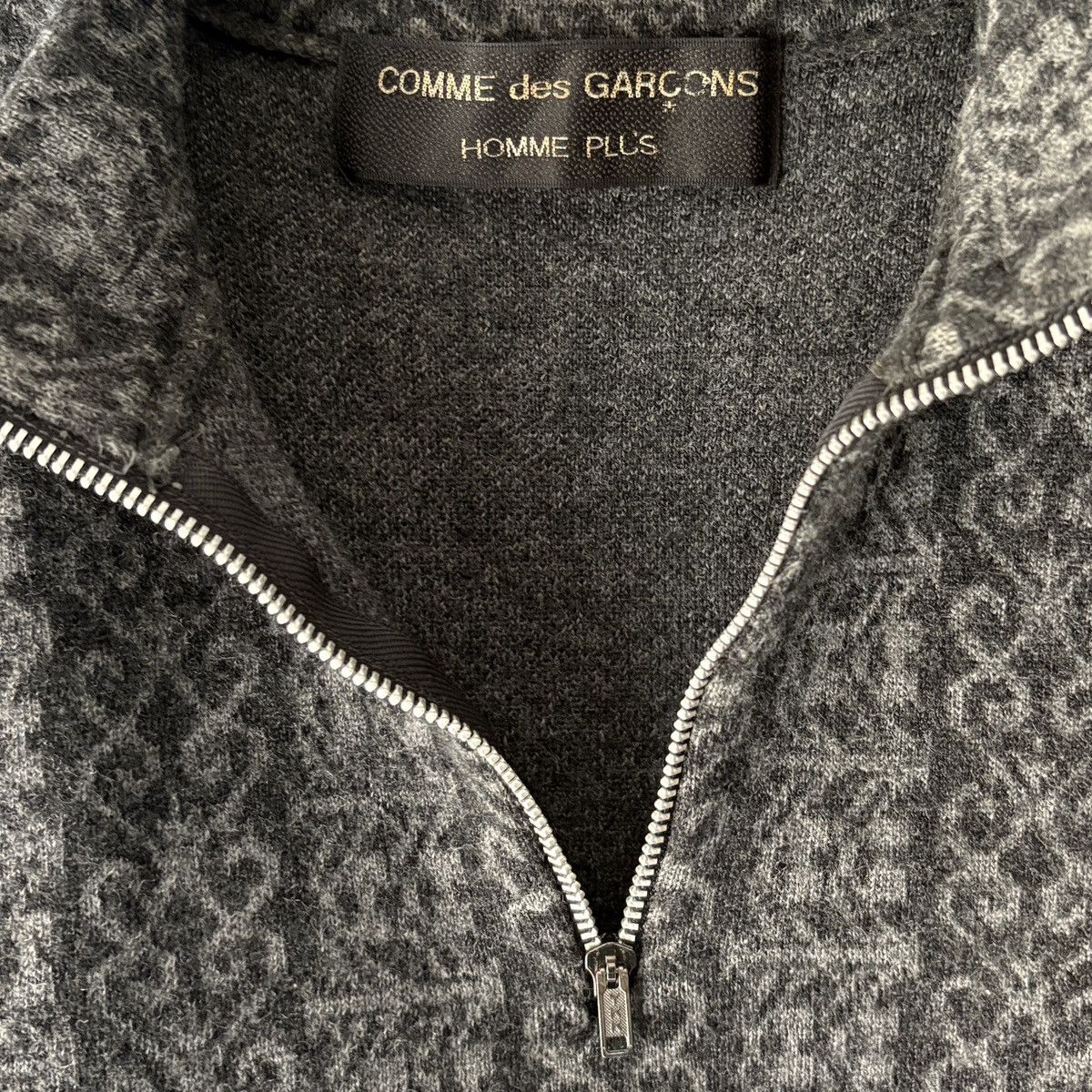 Comme des Garcons Homme Plus Comme des Garcons Homme Plus AD1996 Half Zip Knit Size US S / EU 44-46 / 1 - 3 Thumbnail