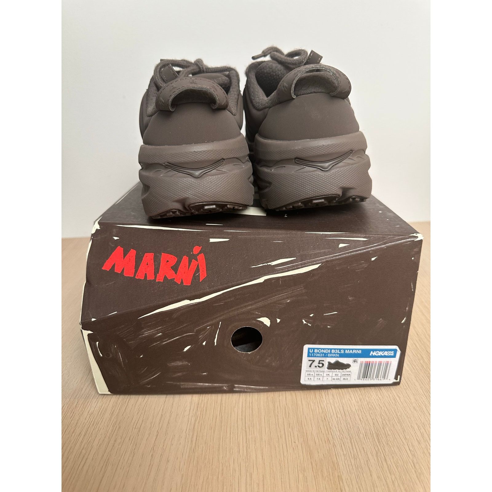 Hoka HOKA x Marni Bondi B3LS Bracken Sneaker - Size 7.5M - NEW Size US 7.5 / EU 40-41 - 4 Thumbnail