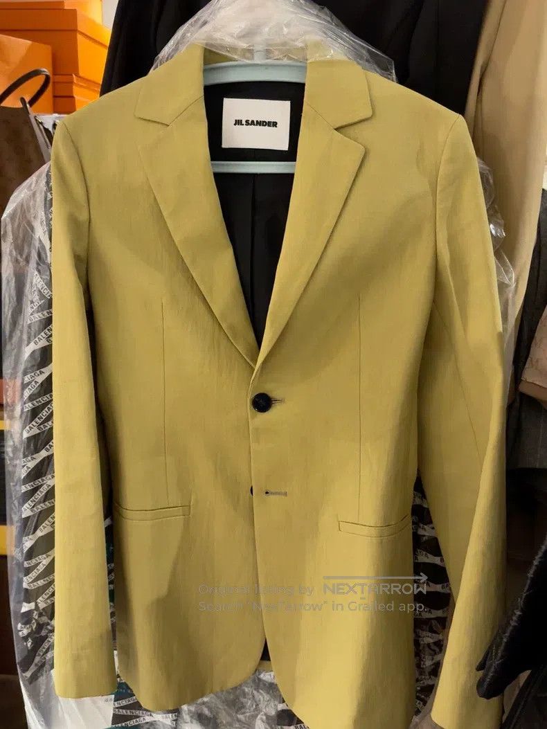 Jil Sander Jil Sander size 32 Lady's yellow jacket Size XS / US 0-2 / IT 36-38 - 2 Thumbnail