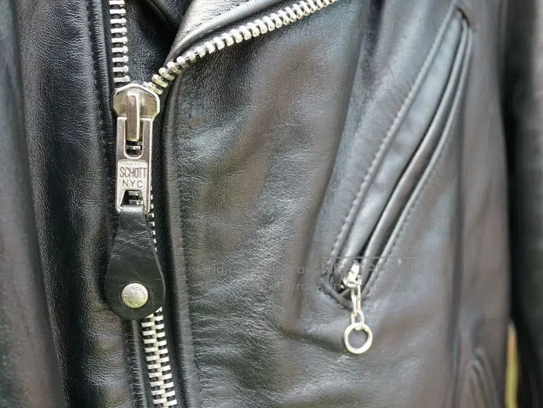 Schott Schott Men's leather jacket Size US M / EU 48-50 / 2 - 3 Thumbnail