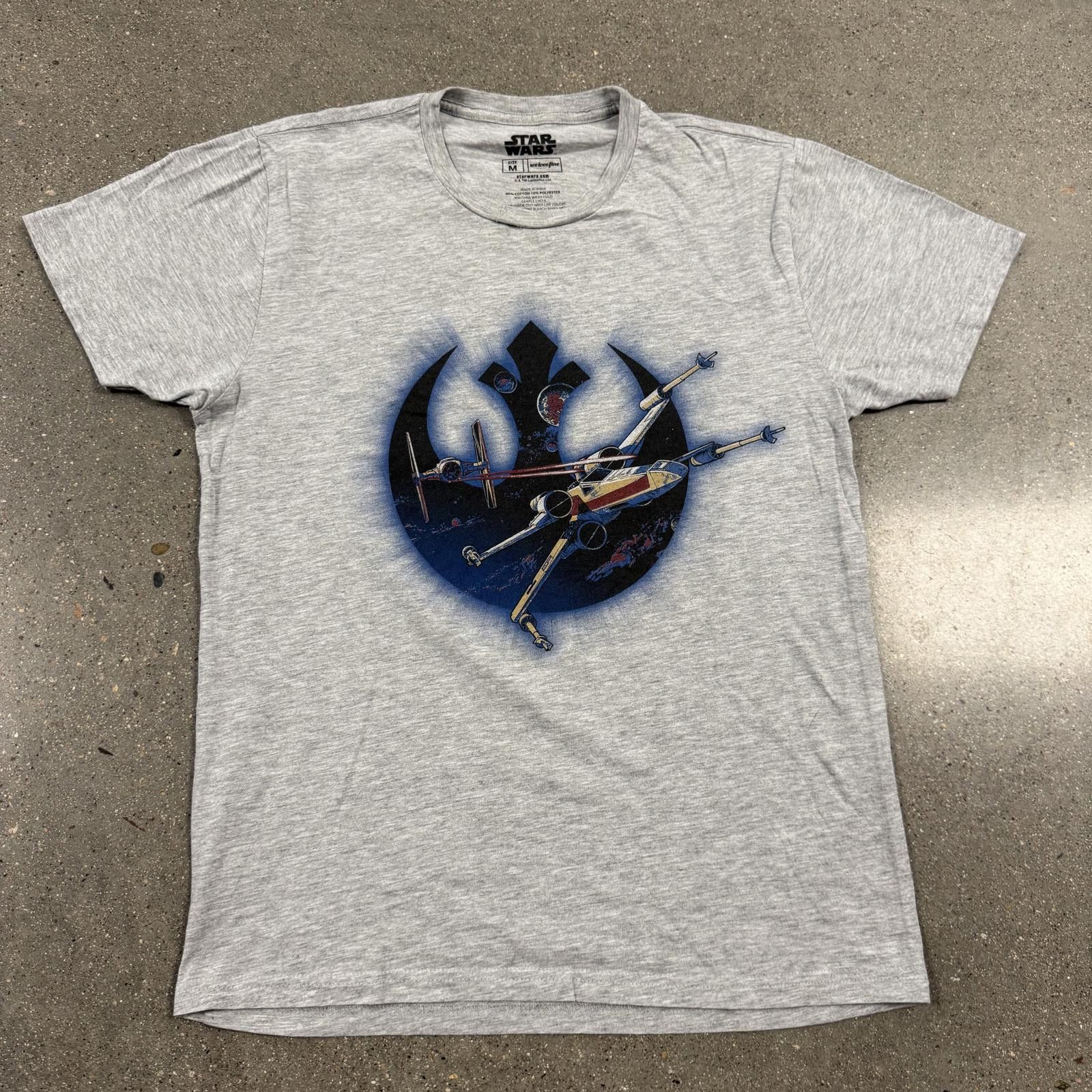Star Wars Star Wars Rebel Alliance X-Wing Space Battle T-Shirt - M Size US M / EU 48-50 / 2 - 1 Thumbnail