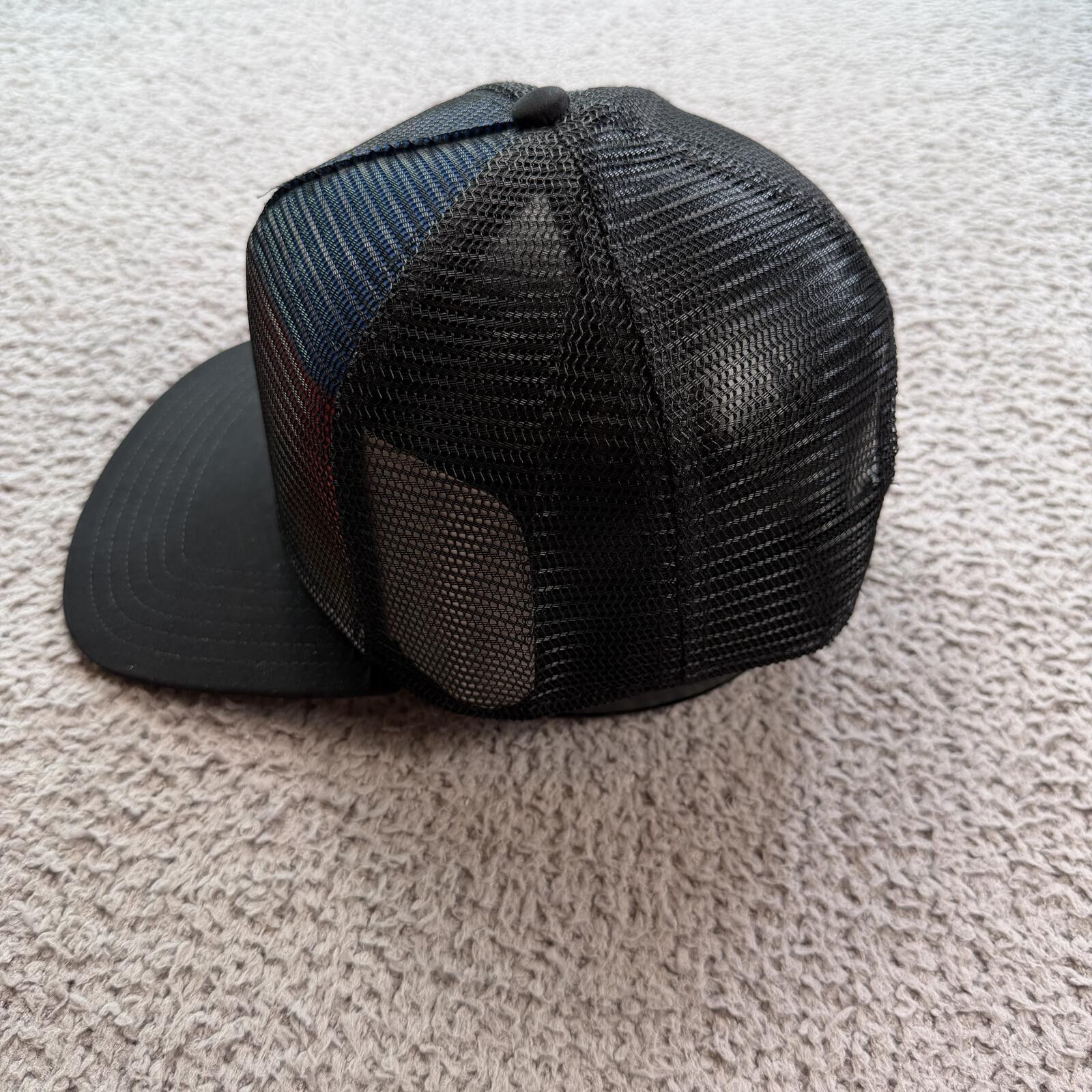 Other Red Kap Mesh Trucker Hat Snapback Black Rainbow Gradient Size ONE SIZE - 2 Thumbnail