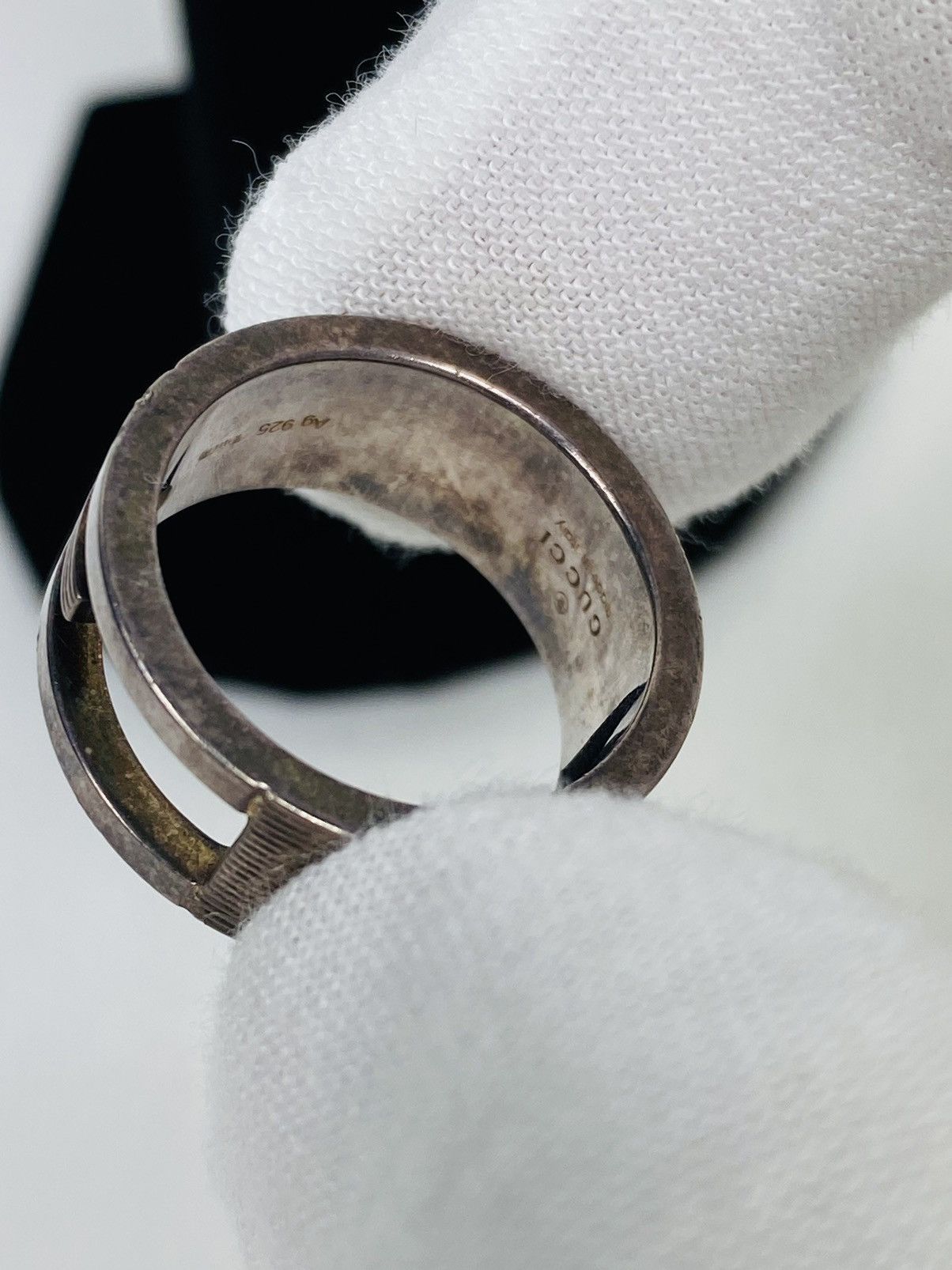 Gucci Gucci .925 Silver G Ring Size IT 12 Size ONE SIZE - 7 Thumbnail