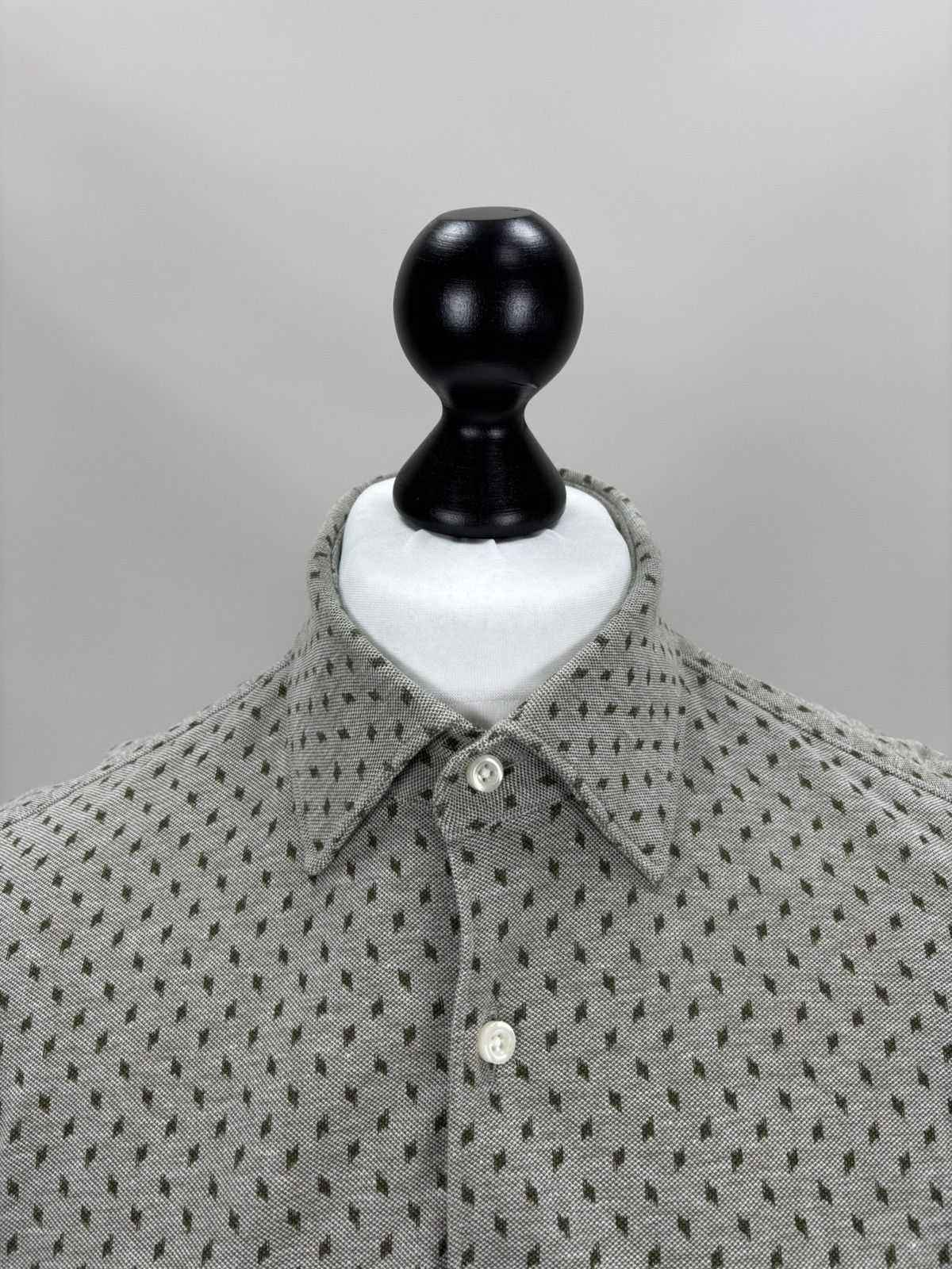 Hugo Boss Mens shirt BOSS Size L Color Gray Size US L / EU 52-54 / 3 - 4 Thumbnail